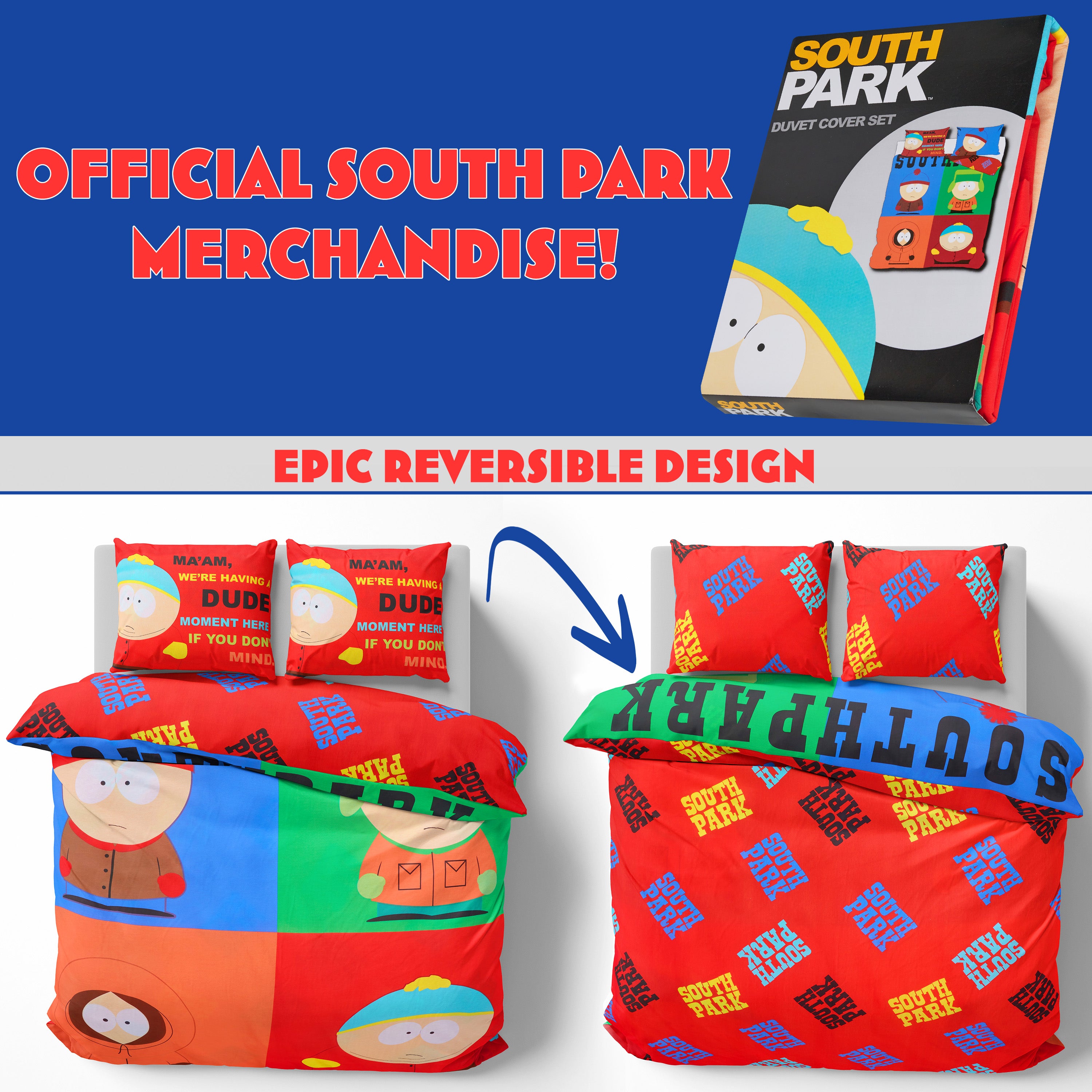 south-park-housse-couette-double-r-versible-multi image 6