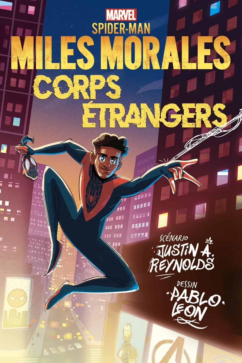 marvel-next-gen-miles-morales-livre-corps-trangers image 1