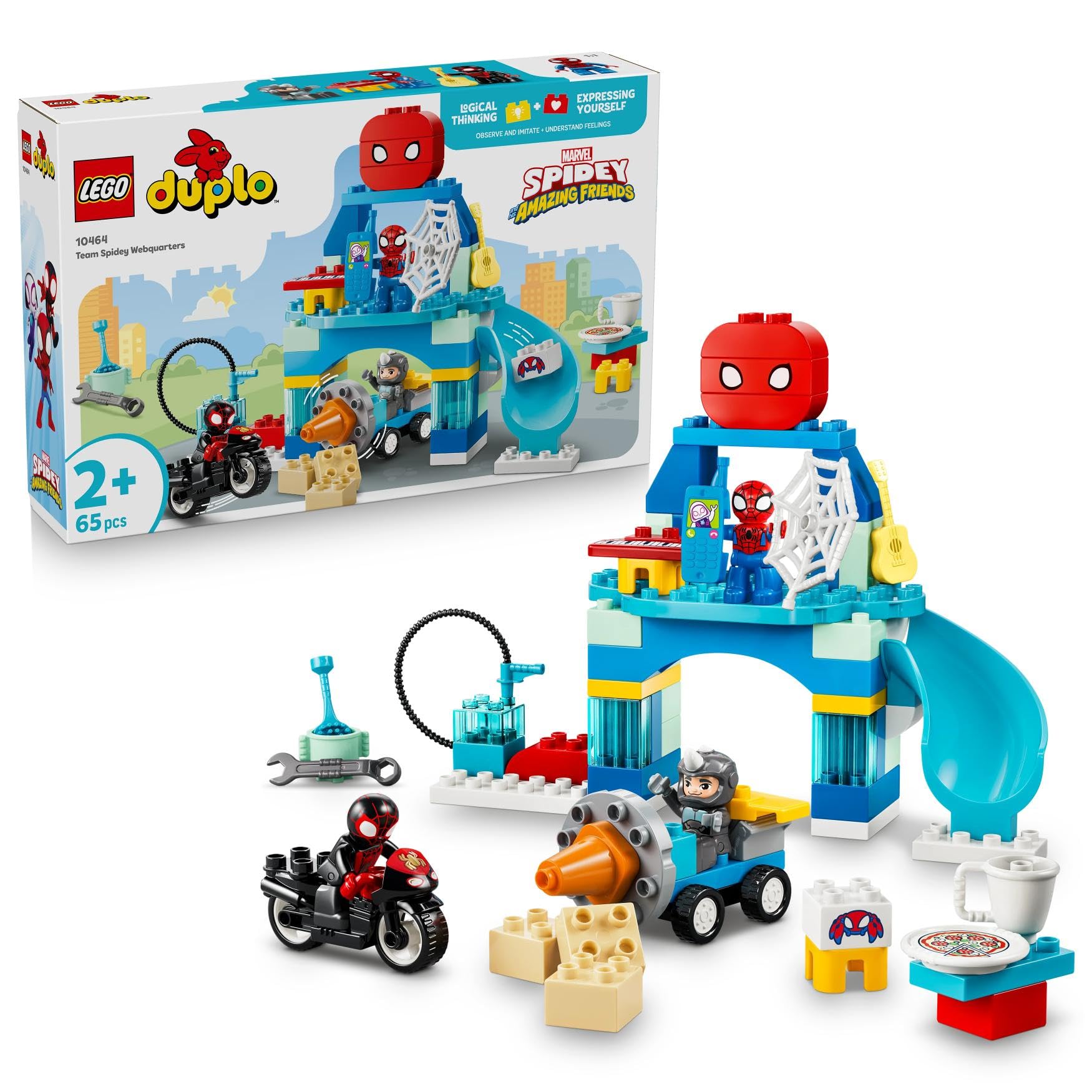 lego-duplo-marvel-spidey-10464-quartier-g-n-ral-2-ans image 1