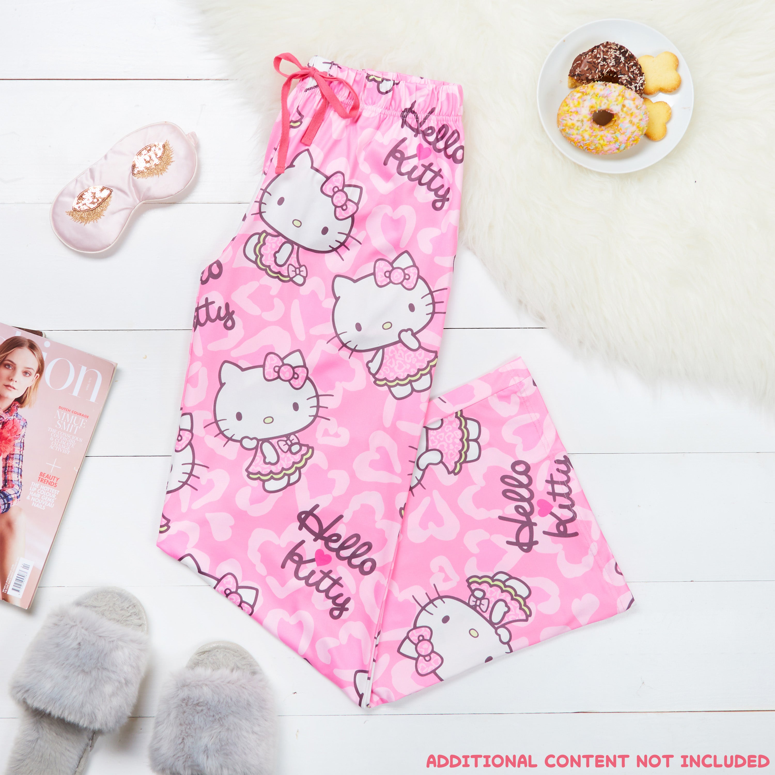 hello-kitty-bas-de-pyjama-femme-pantalon-taille-m-kawaii image 5