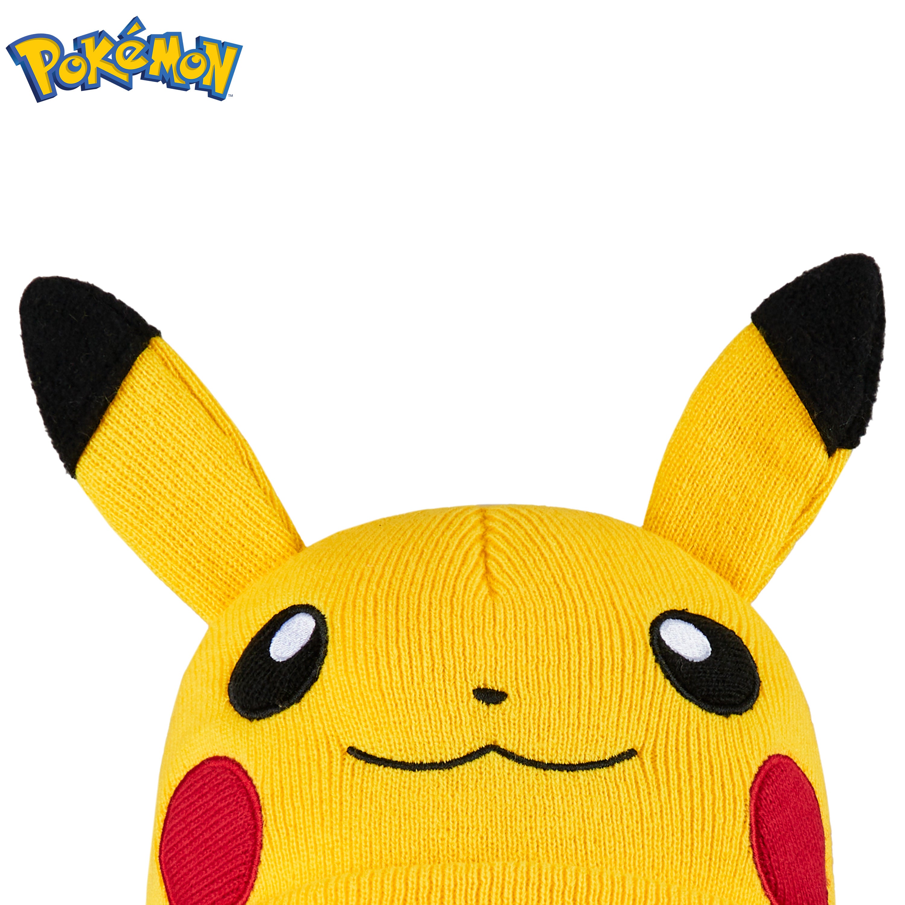 pok-mon-bonnet-enfant-tricot-pikachu-chaud-hiver image 6