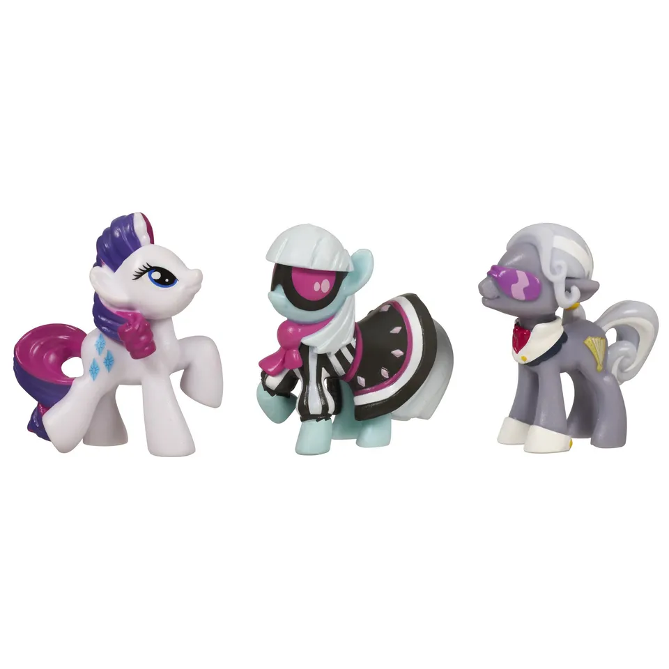 my-little-pony-friendship-is-magic-famous-friends-3-figurines image 1