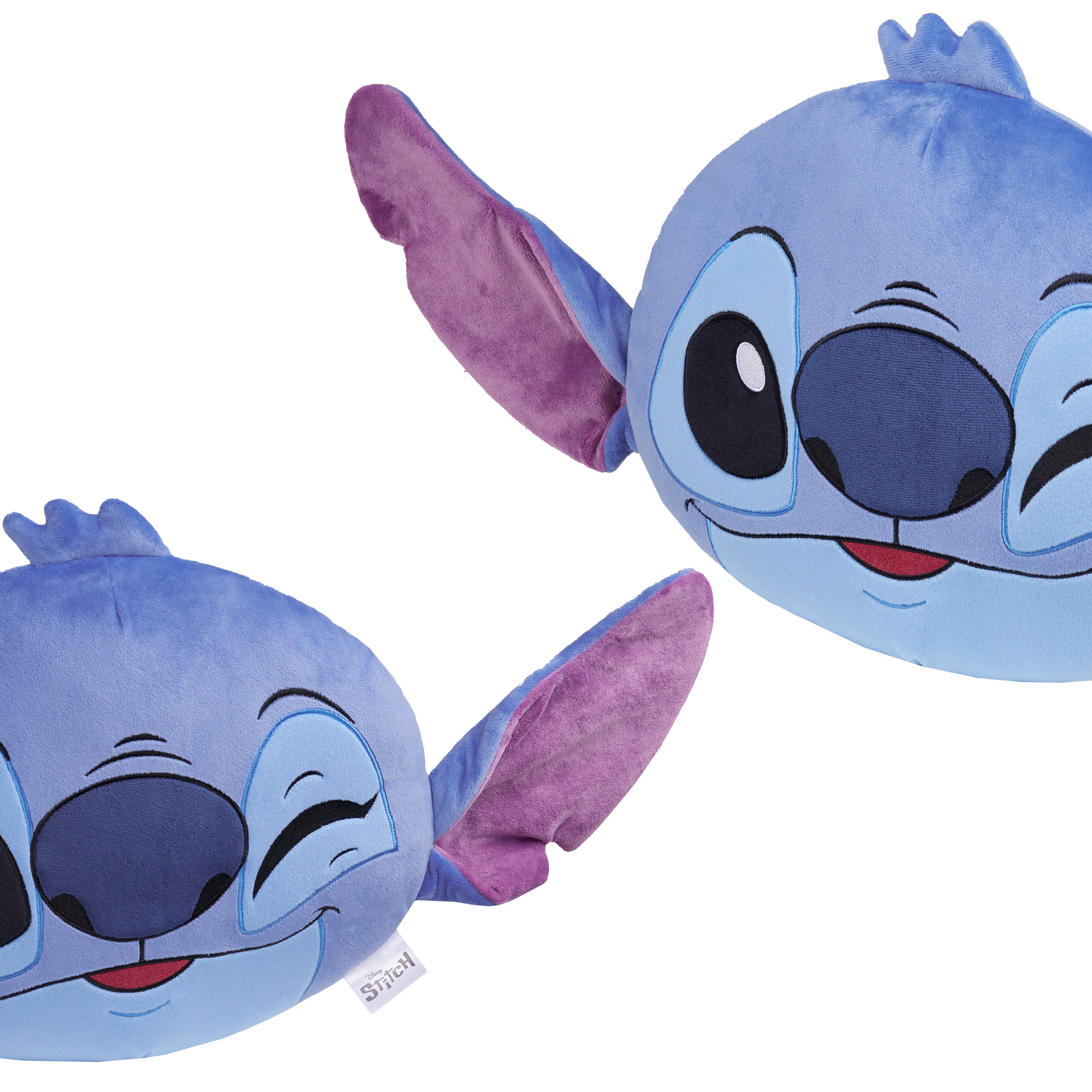 disney-stitch-coussin-peluche-bleu-violet-39-5x31-cm image 4