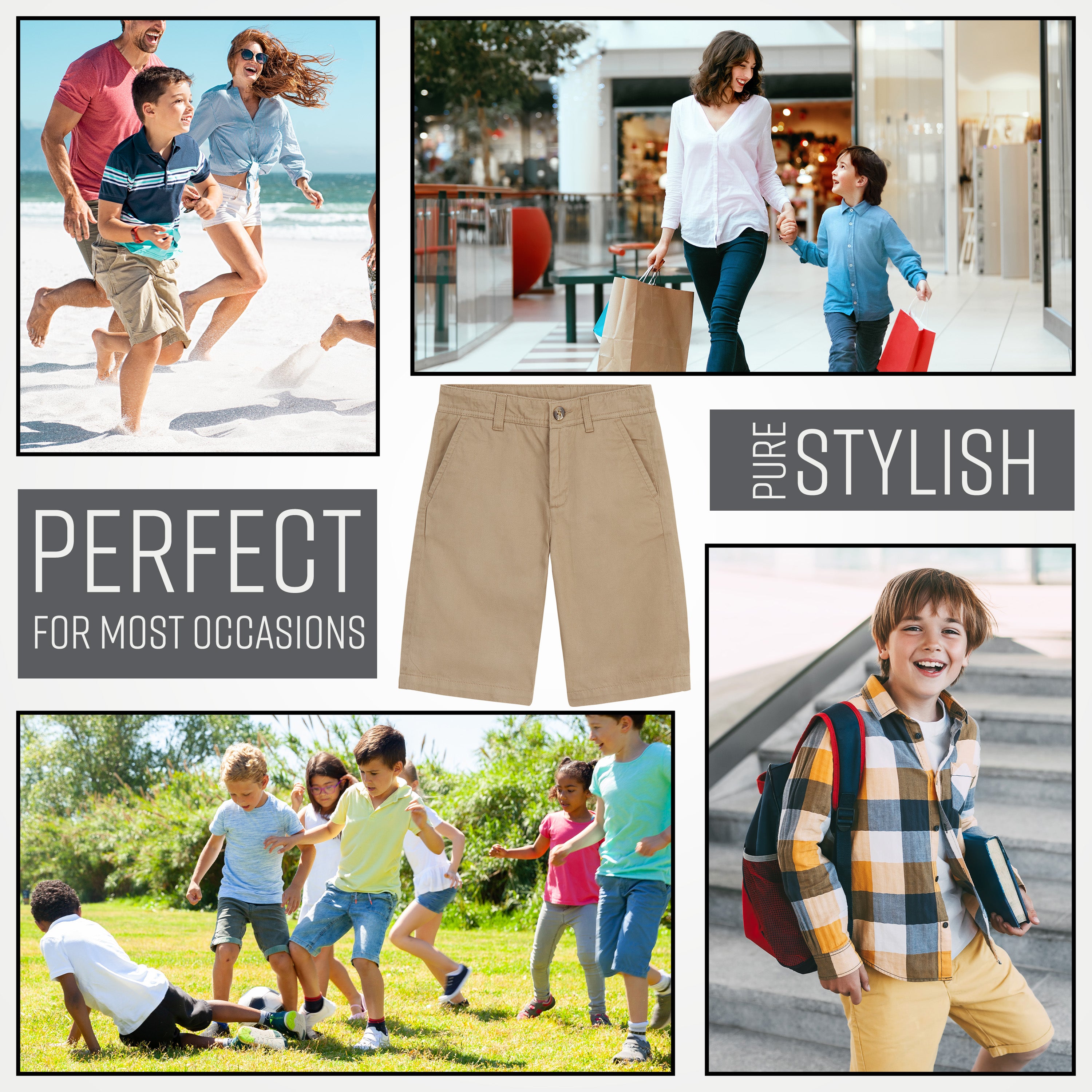 citycomfort-short-coton-gar-on-chino-taille-r-glable-4-14-ans image 8