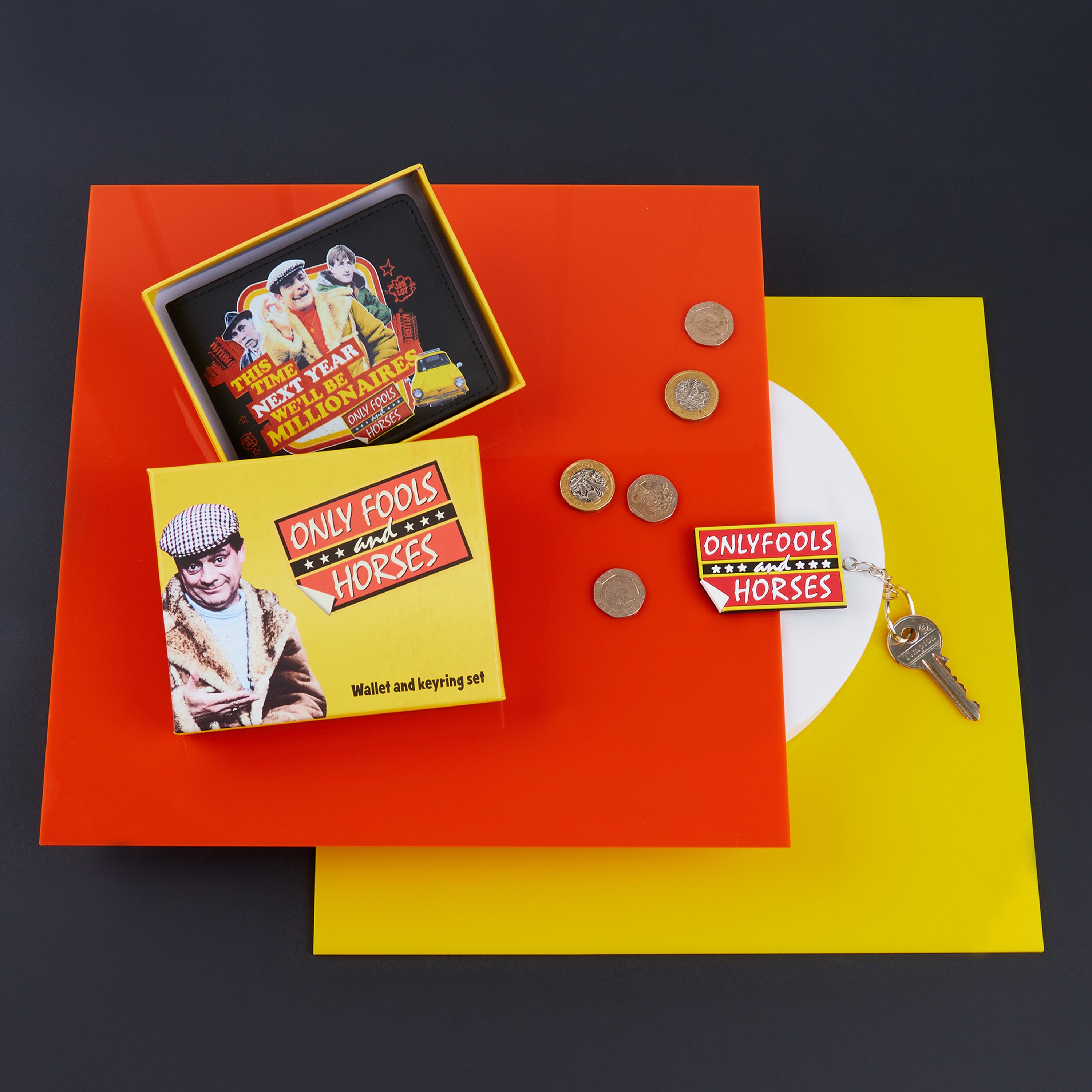 only-fools-and-horses-portefeuille-homme-coffret-porte-cl-s-cadeau image 2