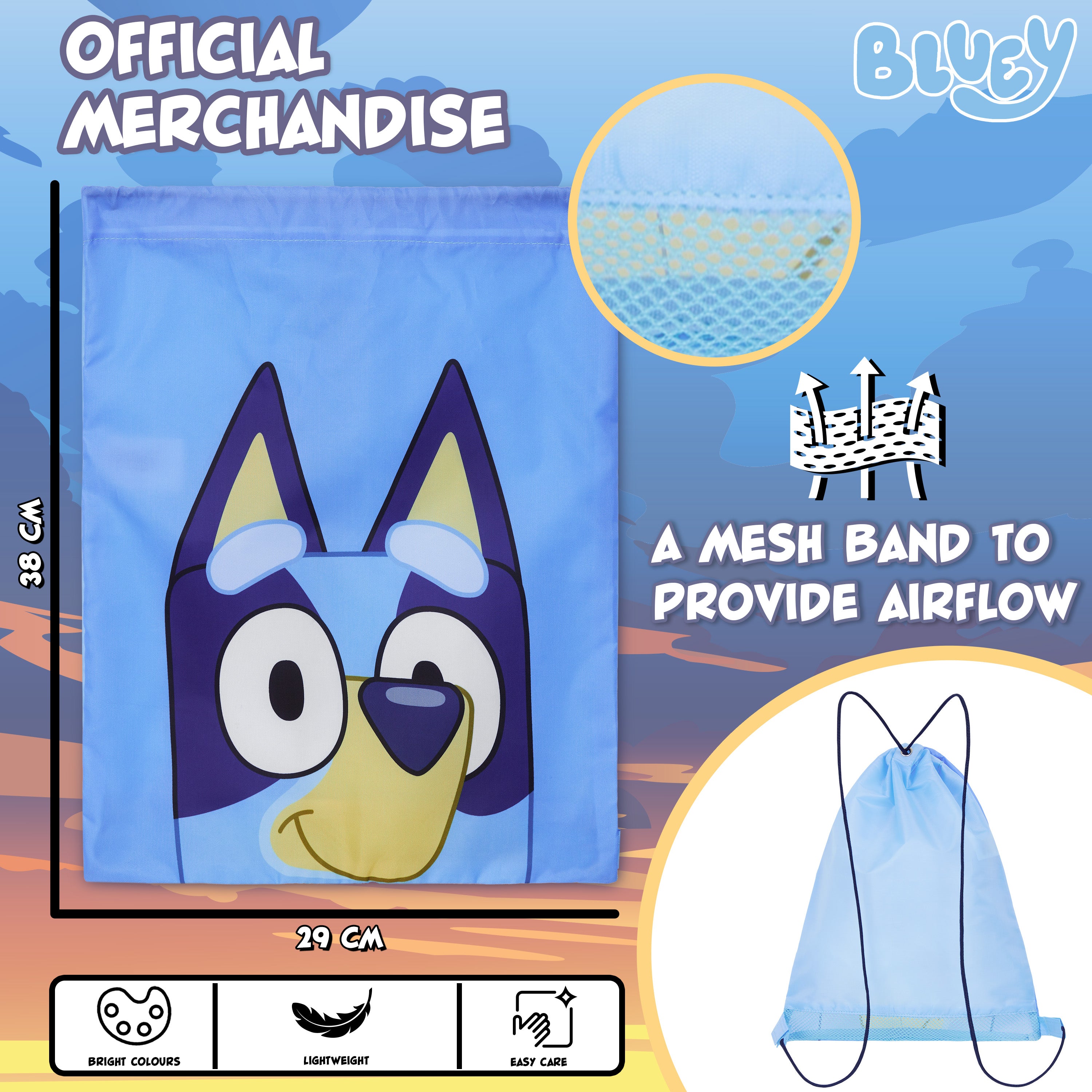 bluey-sac-piscine-enfant-cordon-29x38-cm-a-ration image 6