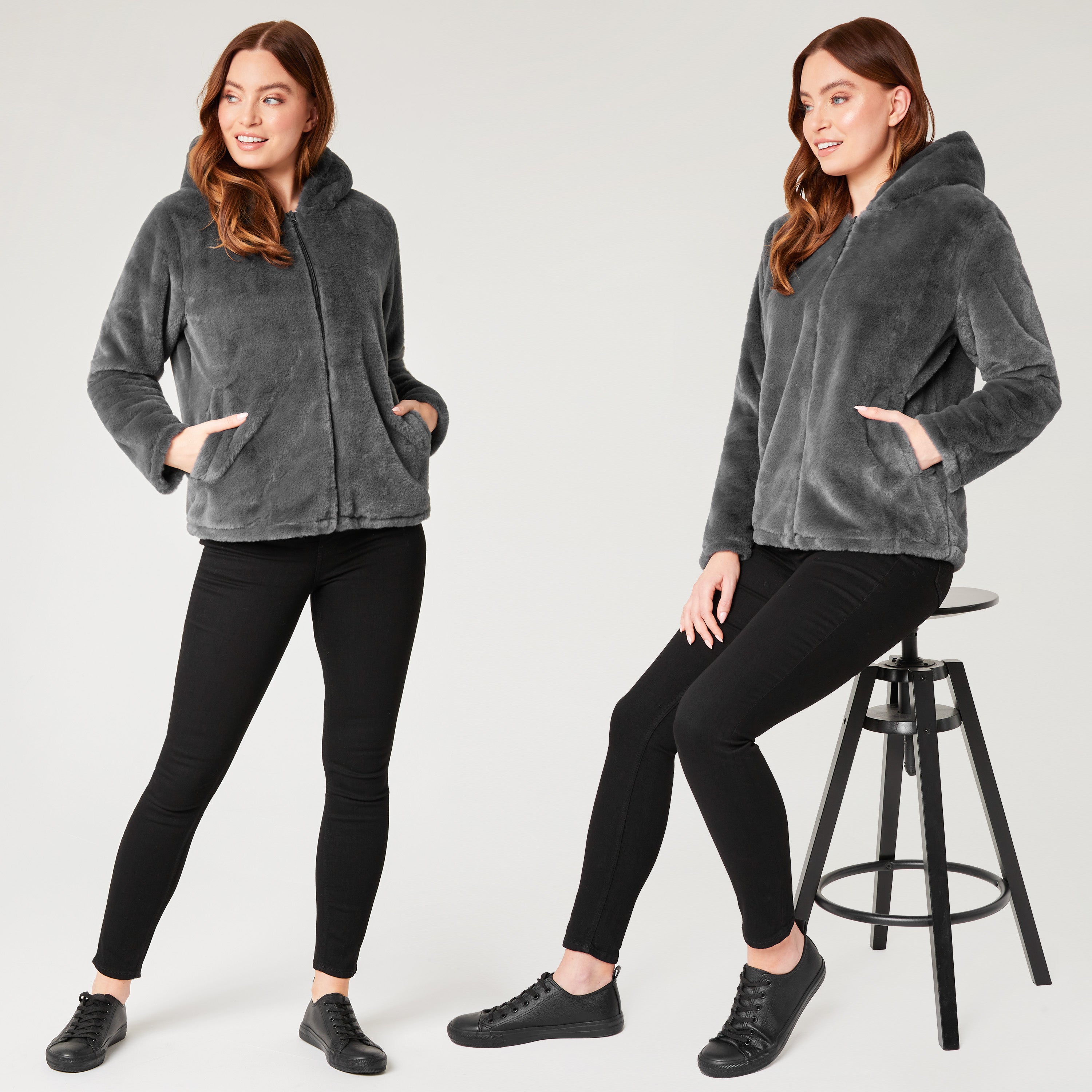 get-trend-manteau-femme-fausse-fourrure-noir-s image 7