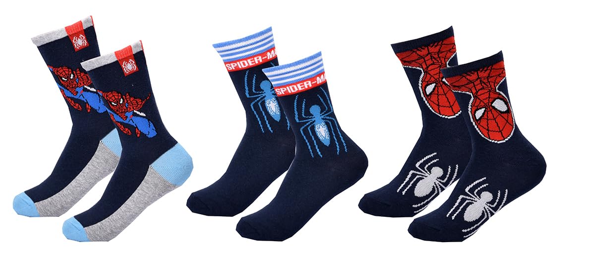 marvel-pack-3-paires-chaussettes-gar-on-coton image 2