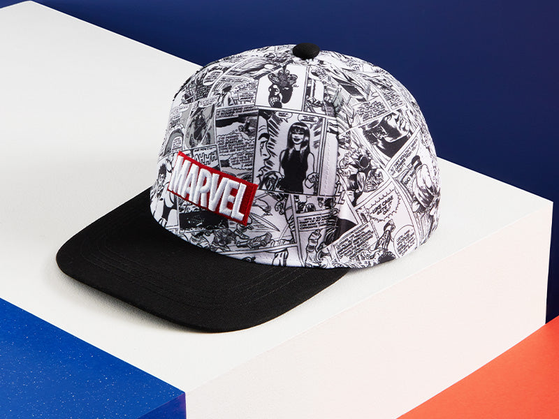 get-trend-boys-marvel-casquette-baseball-gar-on-noir-r-glable image 4