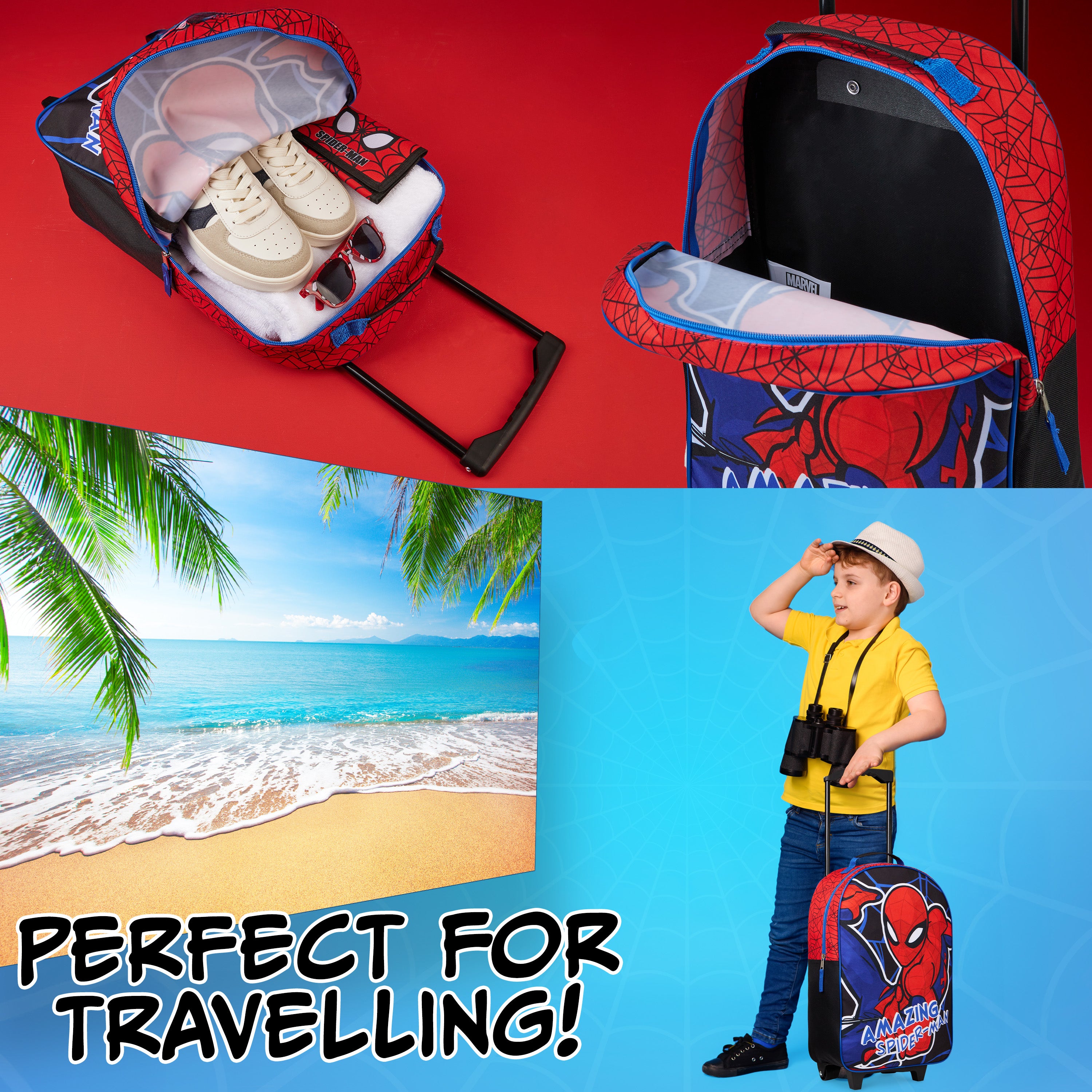 marvel-spider-man-valise-enfant-trolley-47-cm image 4
