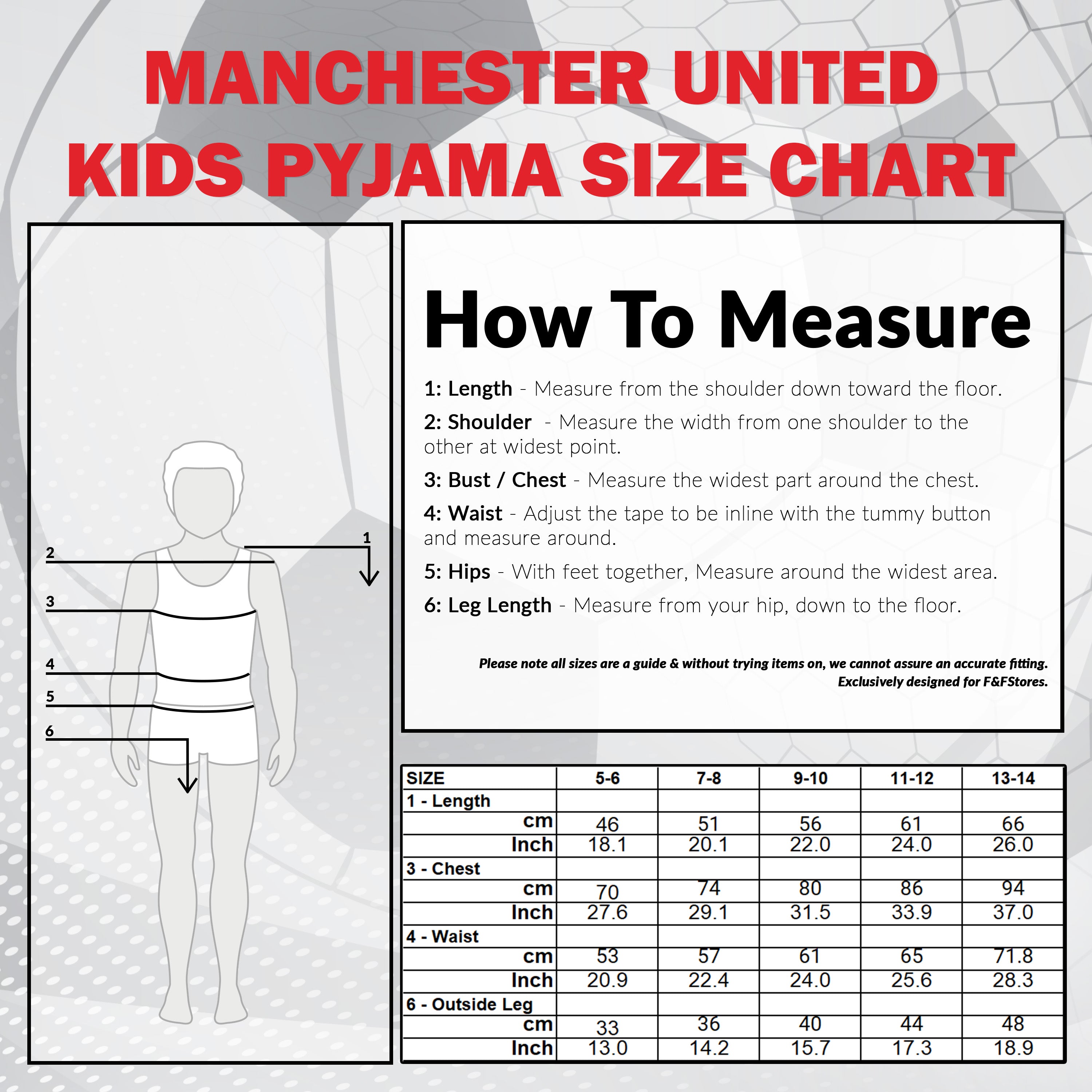 get-trend-boys-manchester-united-pyjama-court-rouge-9-10-ans image 6