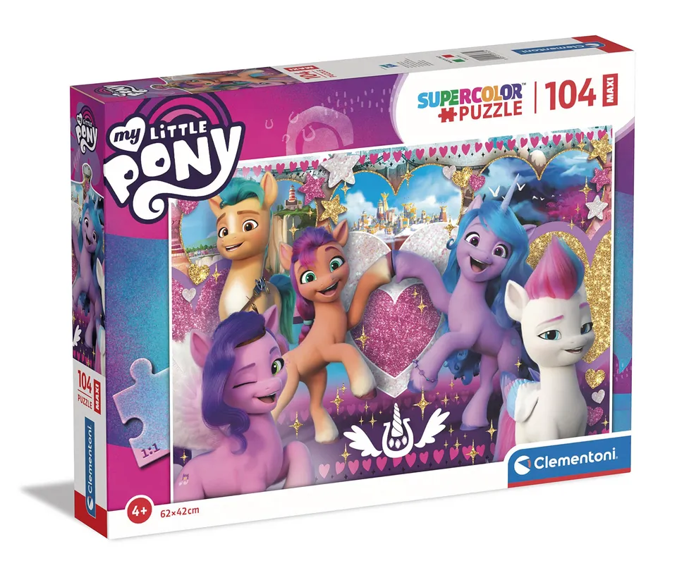 my-little-pony-puzzle-clementoni-23765-104-pi-ces-4-ans image 1
