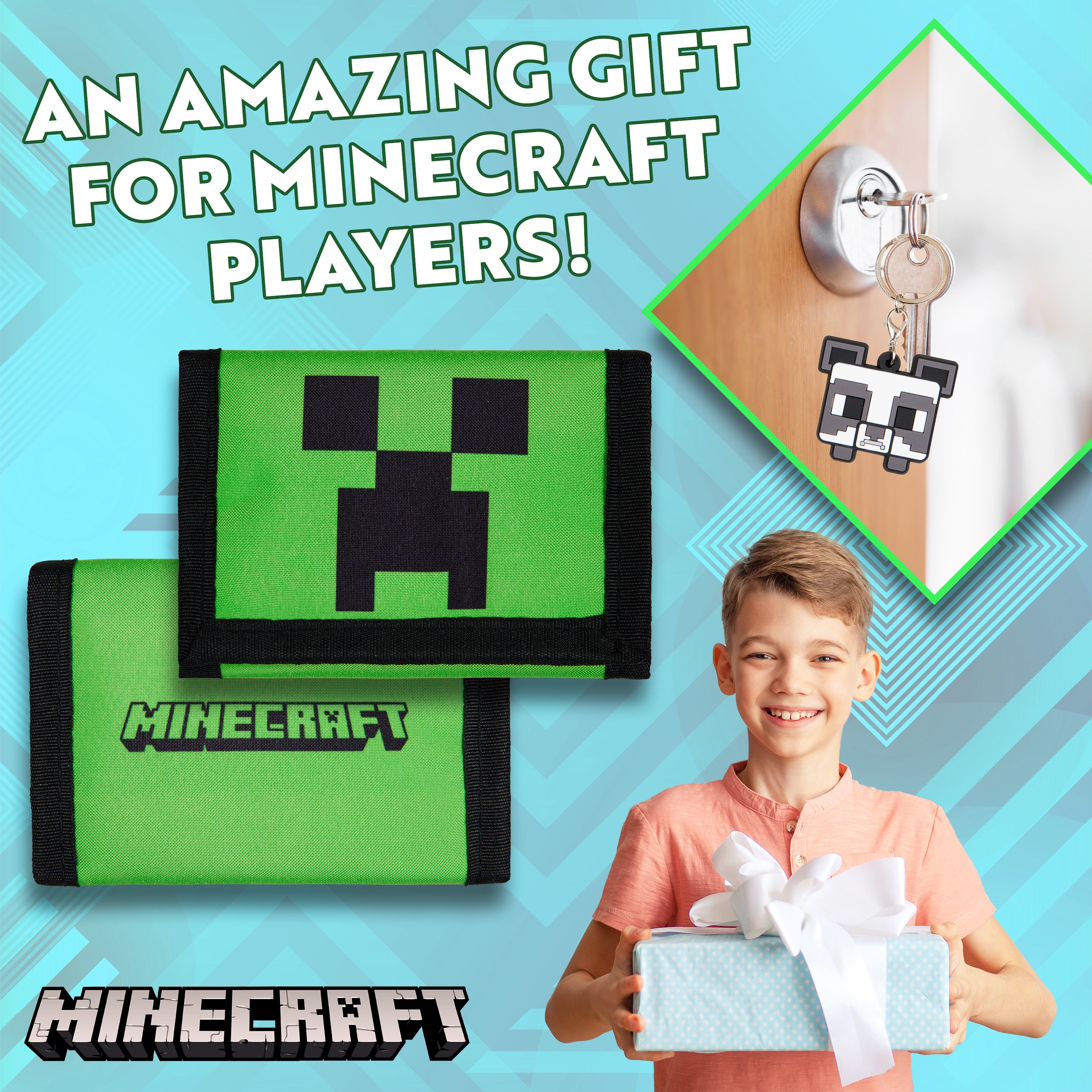 minecraft-portefeuille-gar-on-creeper-4-porte-cl-s image 3