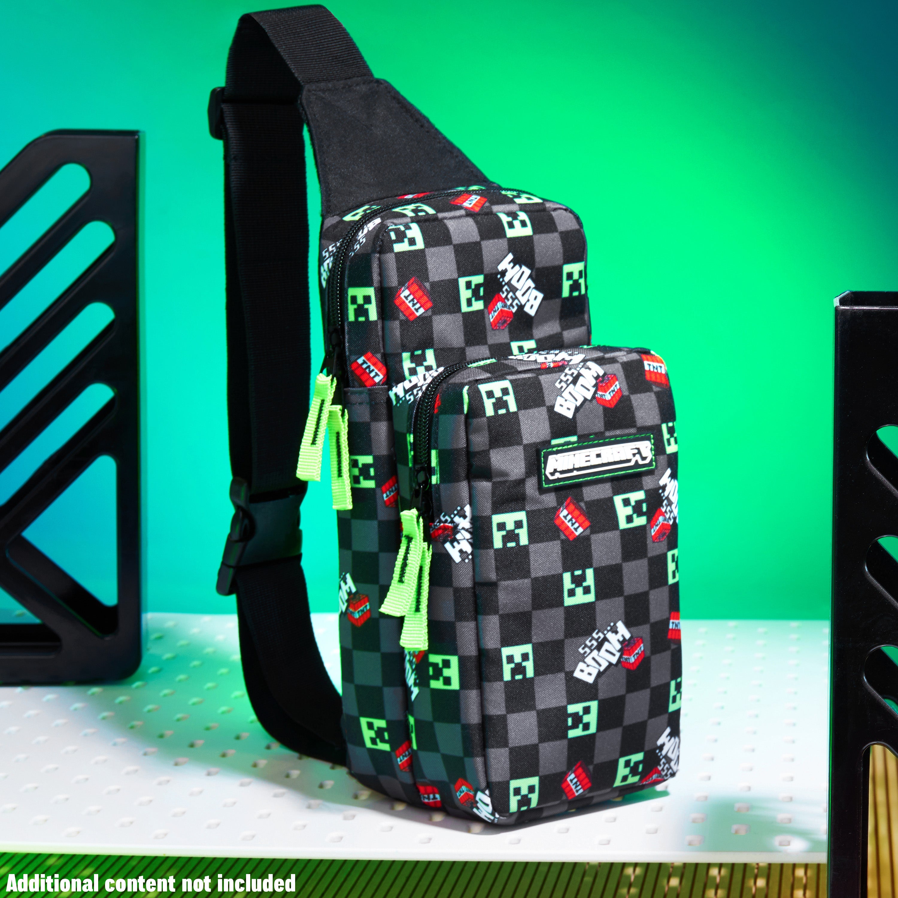 minecraft-sac-bandouli-re-creeper-enfant-sangle-ajustable image 5
