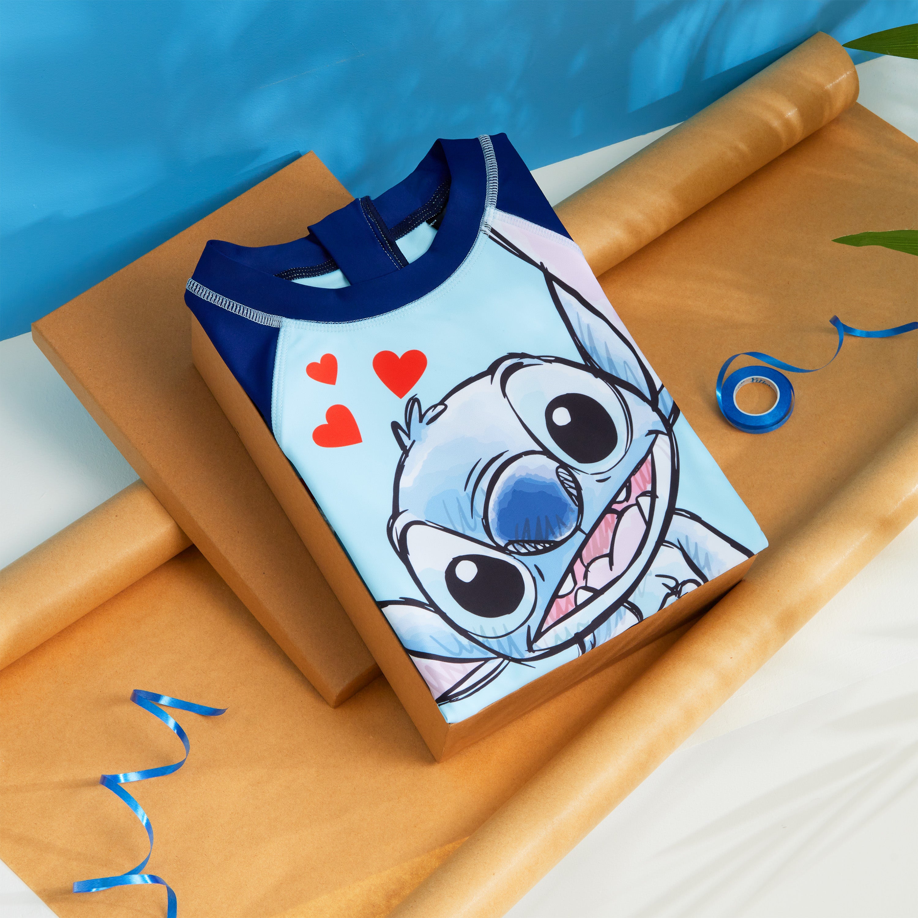 disney-maillot-de-bain-fille-1-pi-ce-stitch-7-8-ans image 2