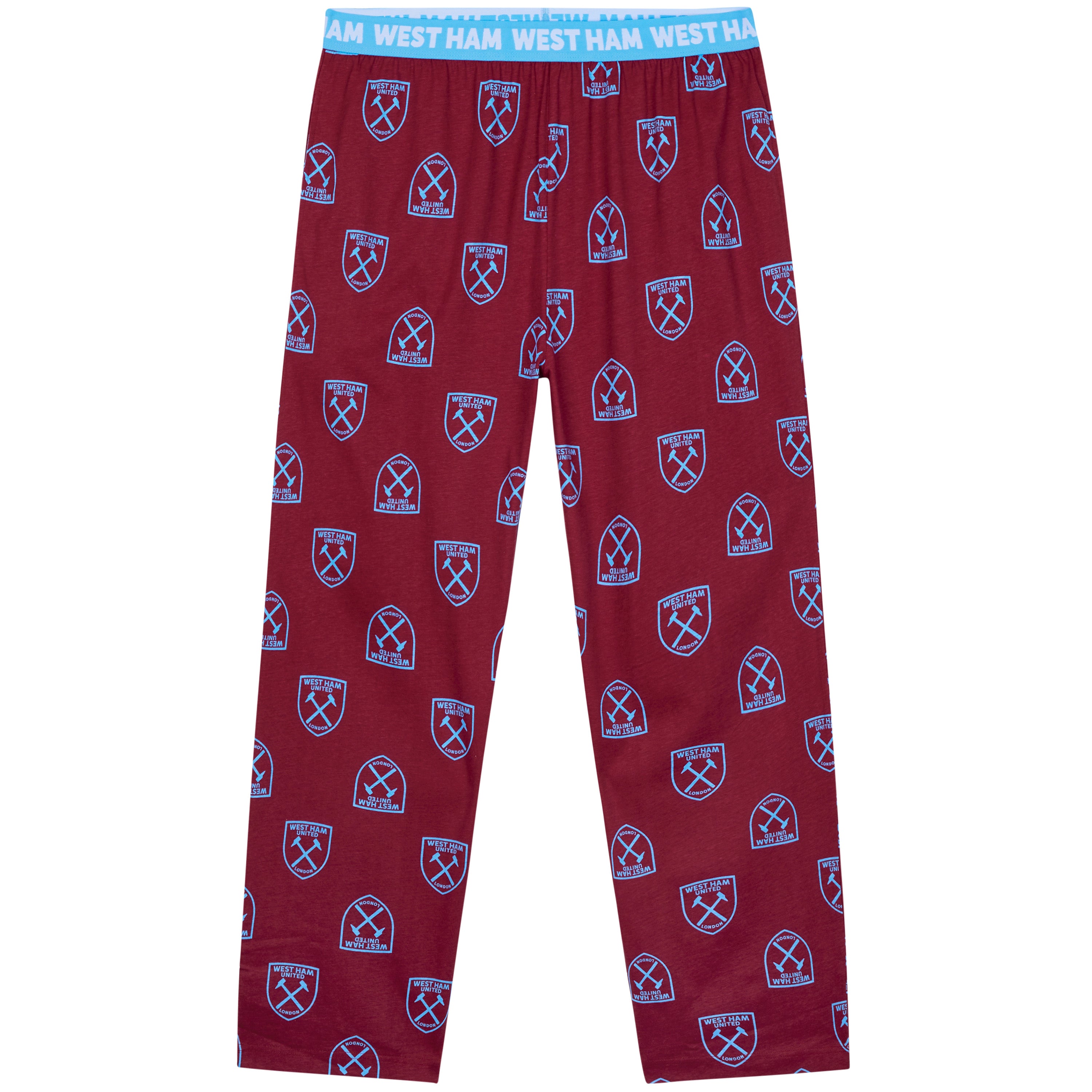 west-ham-bas-pyjama-homme-100-coton-poches image 1