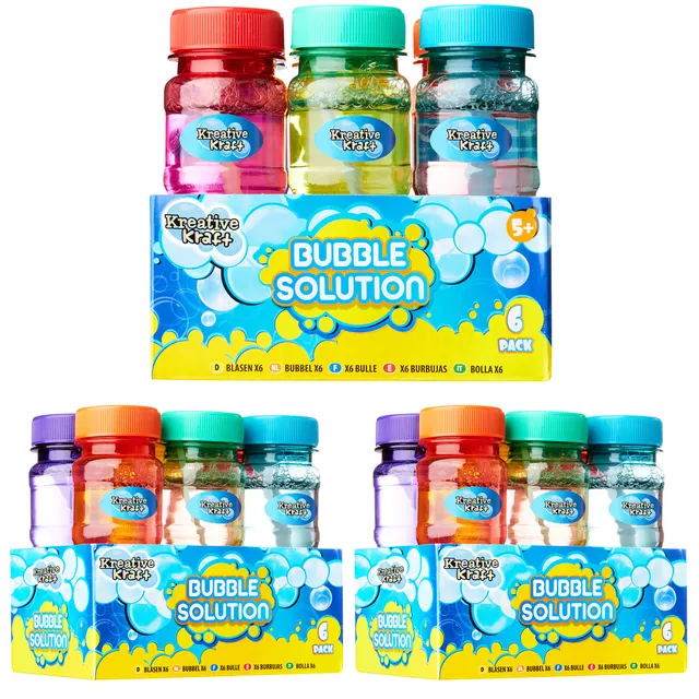 kreativekraft-mini-bottles-liquide-bulles-enfant-lot-3 image 1