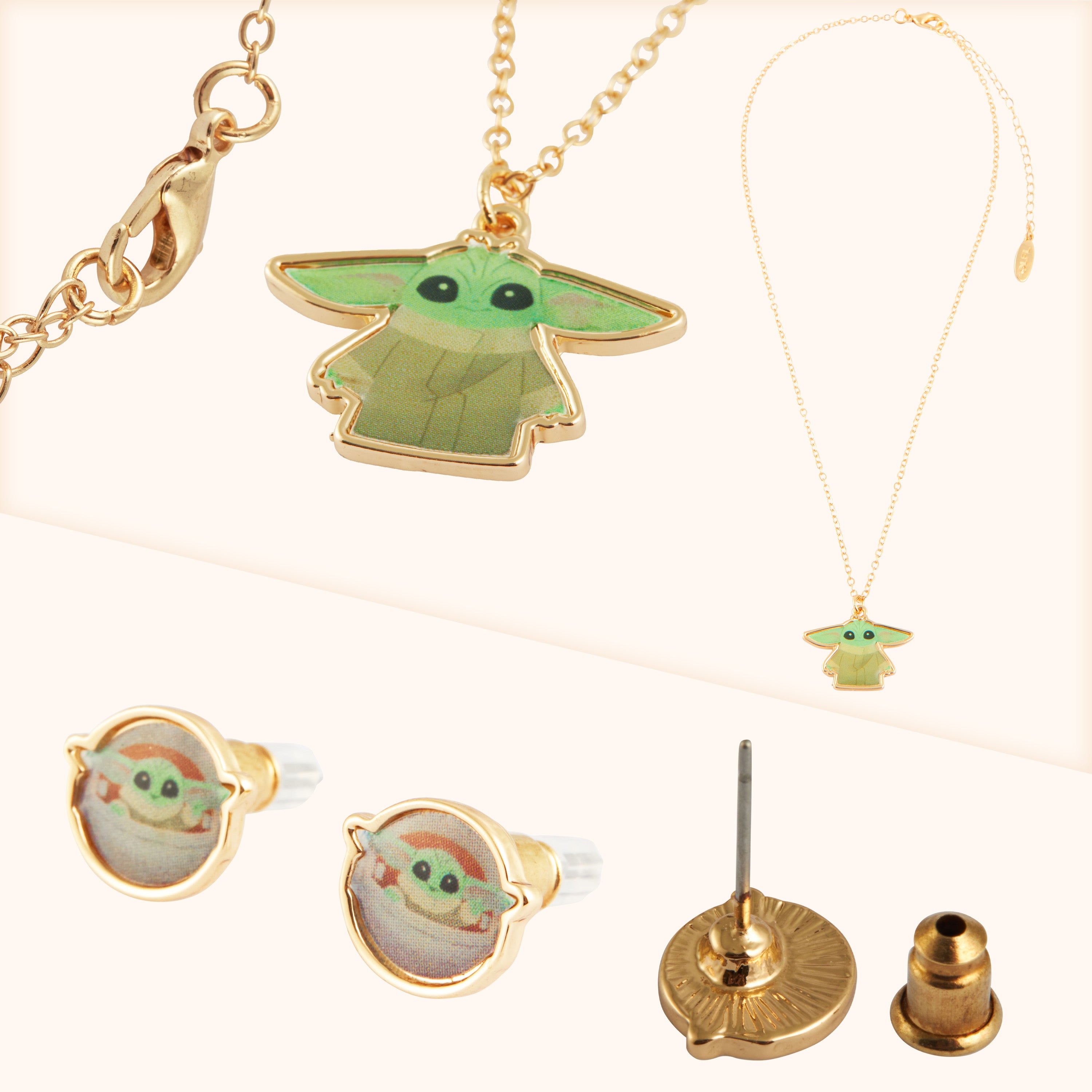 disney-baby-yoda-parure-bijoux-fille-collier-et-bracelet image 4