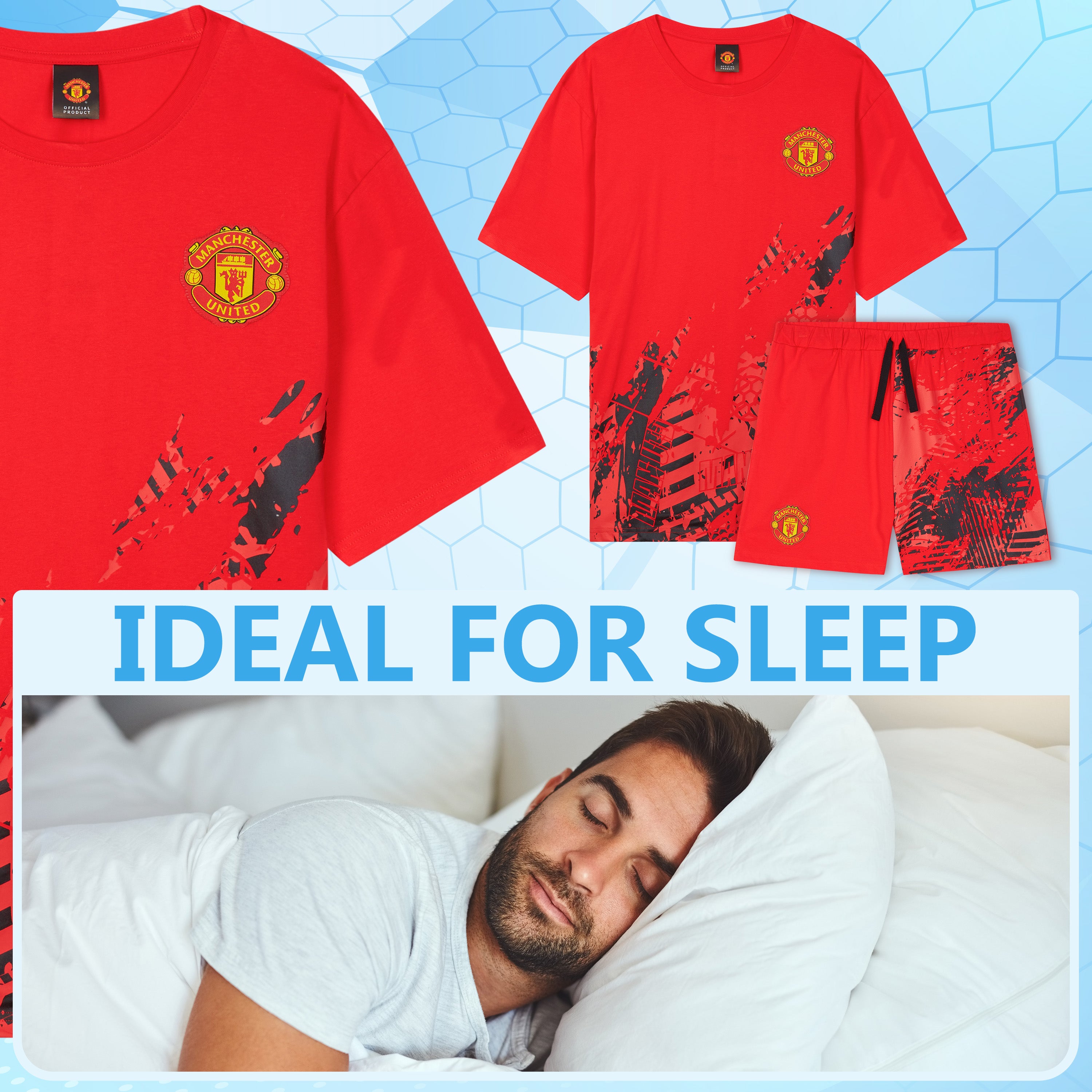 get-trend-pyjama-homme-court-foot-ensemble-t image 2