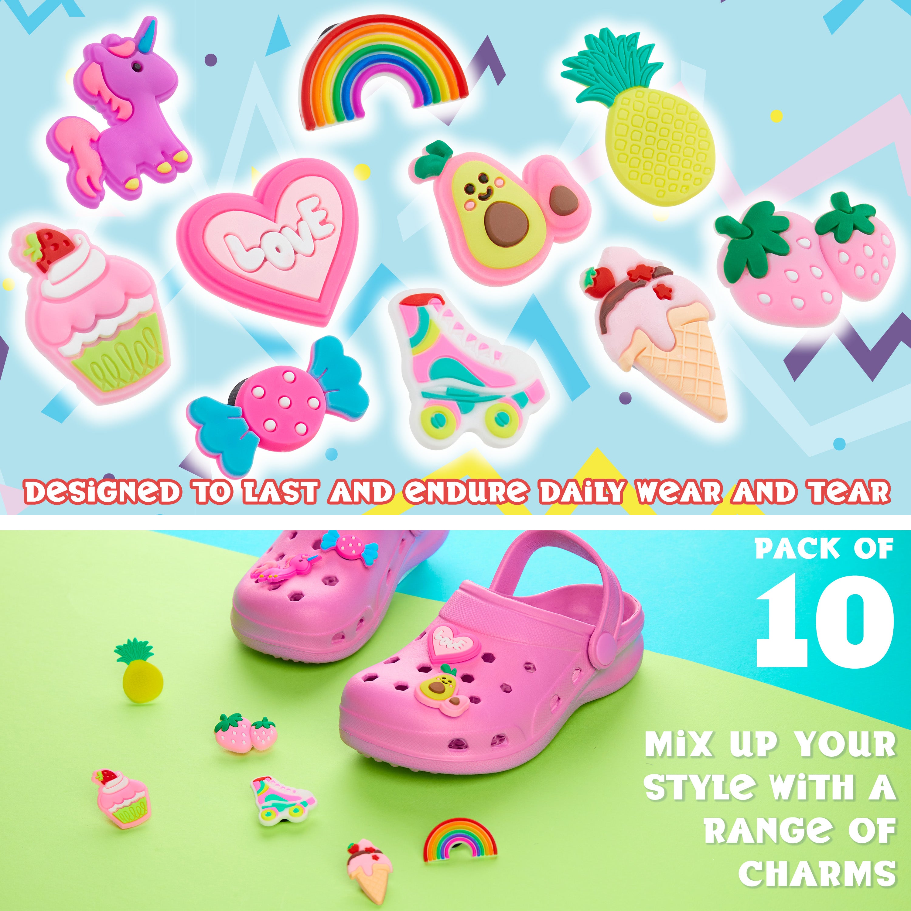 citycomfort-charms-sabots-fille-breloques-lot-10 image 6