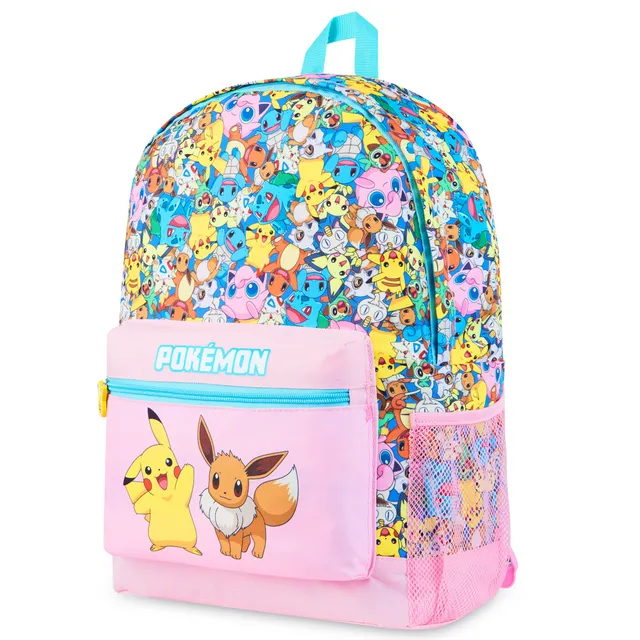 pok-mon-evoli-pikachu-sac-dos-enfant-cole image 1