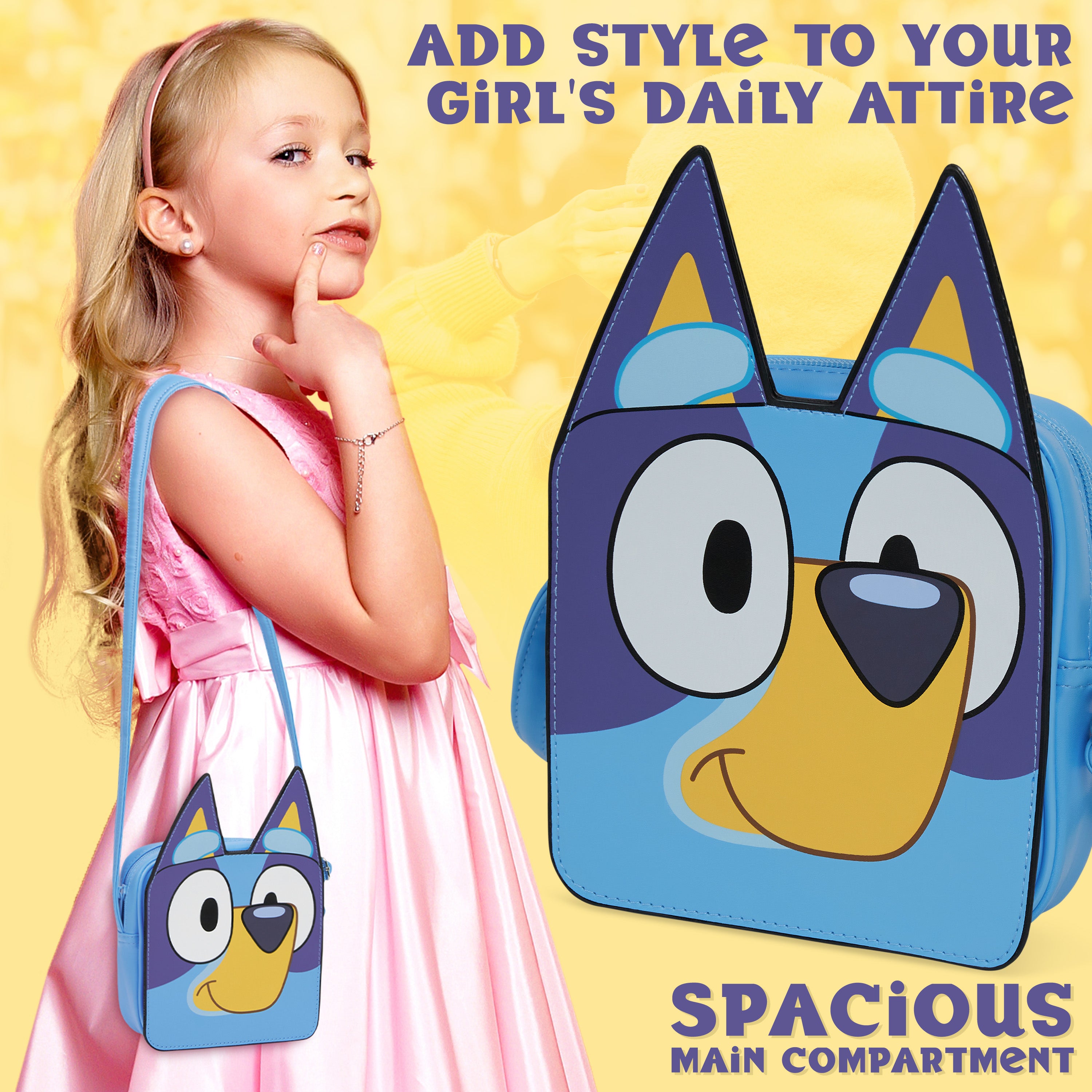 bluey-sac-bandouli-re-fille-crossbody-r-glable-motif-chien-bleu image 3