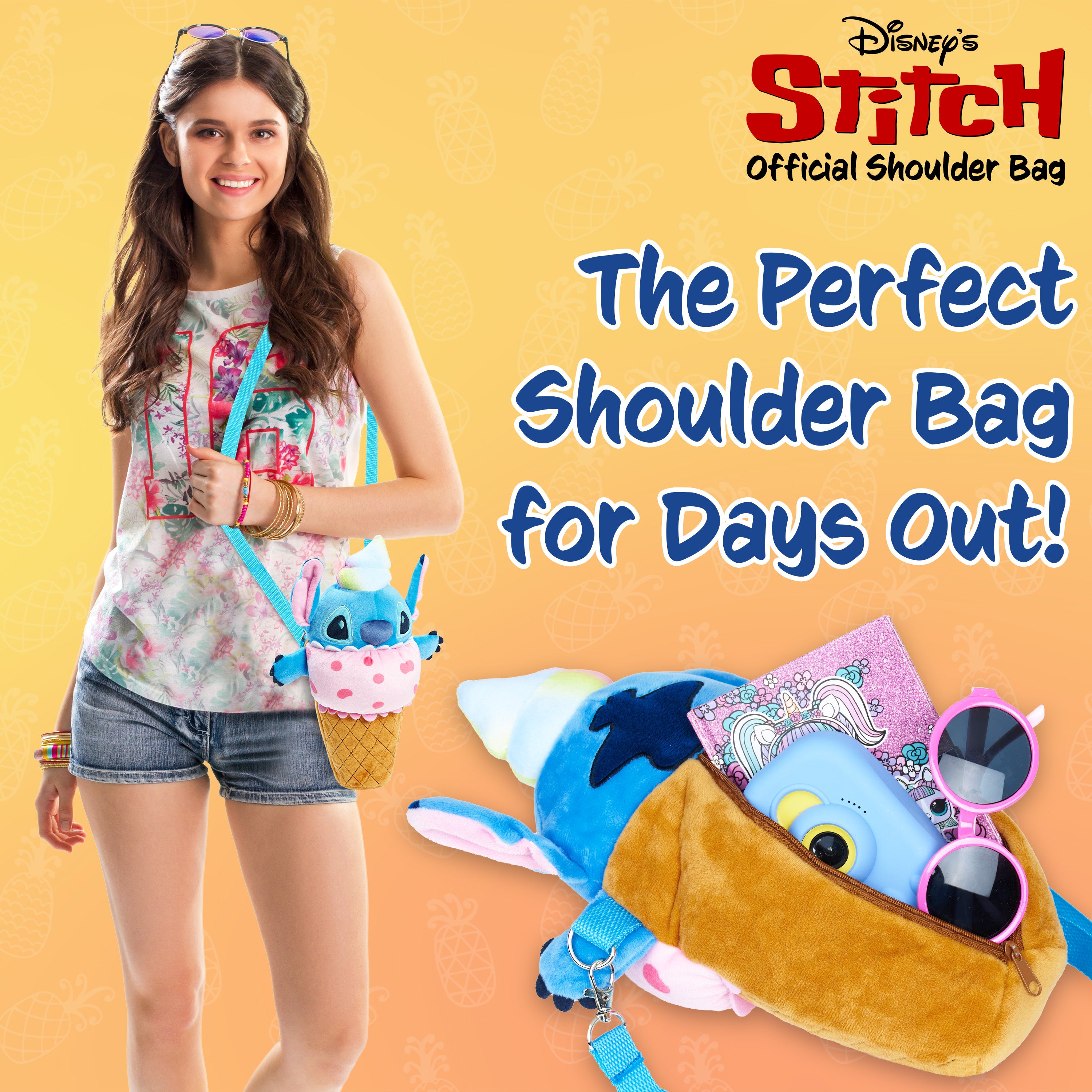 disney-stitch-sac-bandouli-re-fille-3d-crossbody image 5