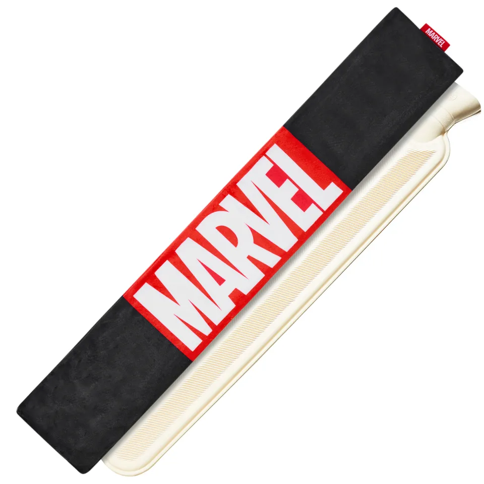 marvel-bouillotte-eau-chaude-housse-polaire-noire-2-litres image 1