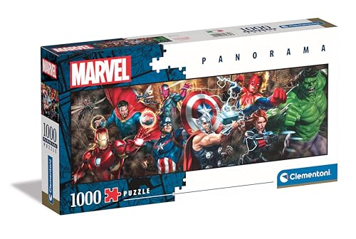 marvel-panorama-puzzle-1000-pi-ces-98x33-cm-adulte image 8