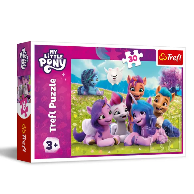 my-little-pony-pony-amicaux-puzzle-30-pi-ces-3-ans image 1