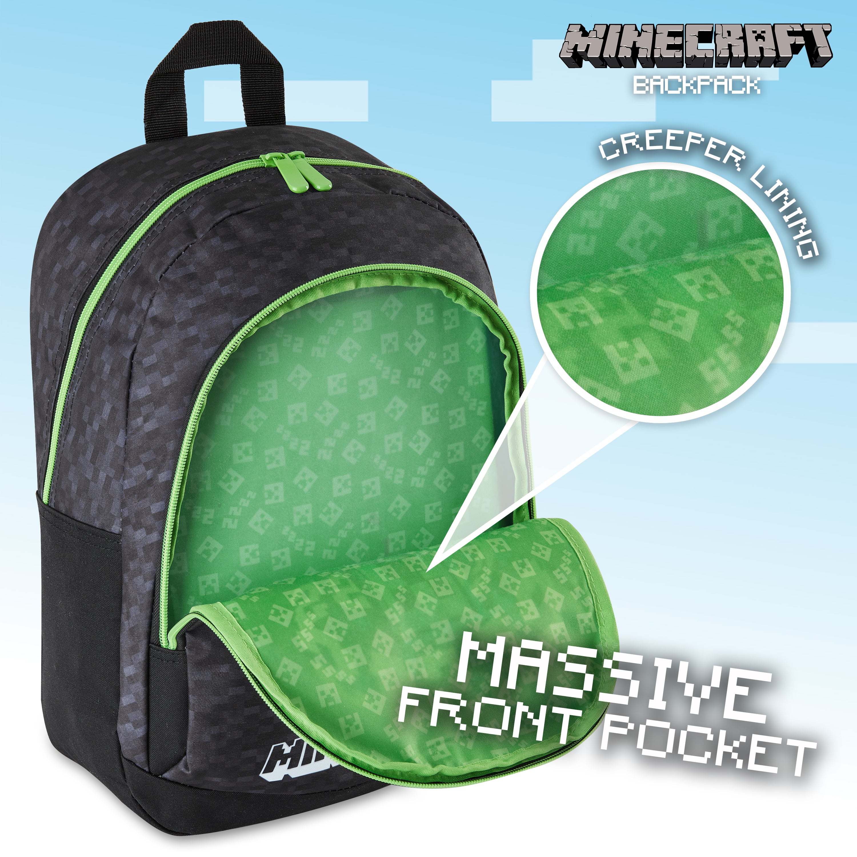 minecraft-sac-dos-enfant-poche-zipp-e-gamer-cole image 5