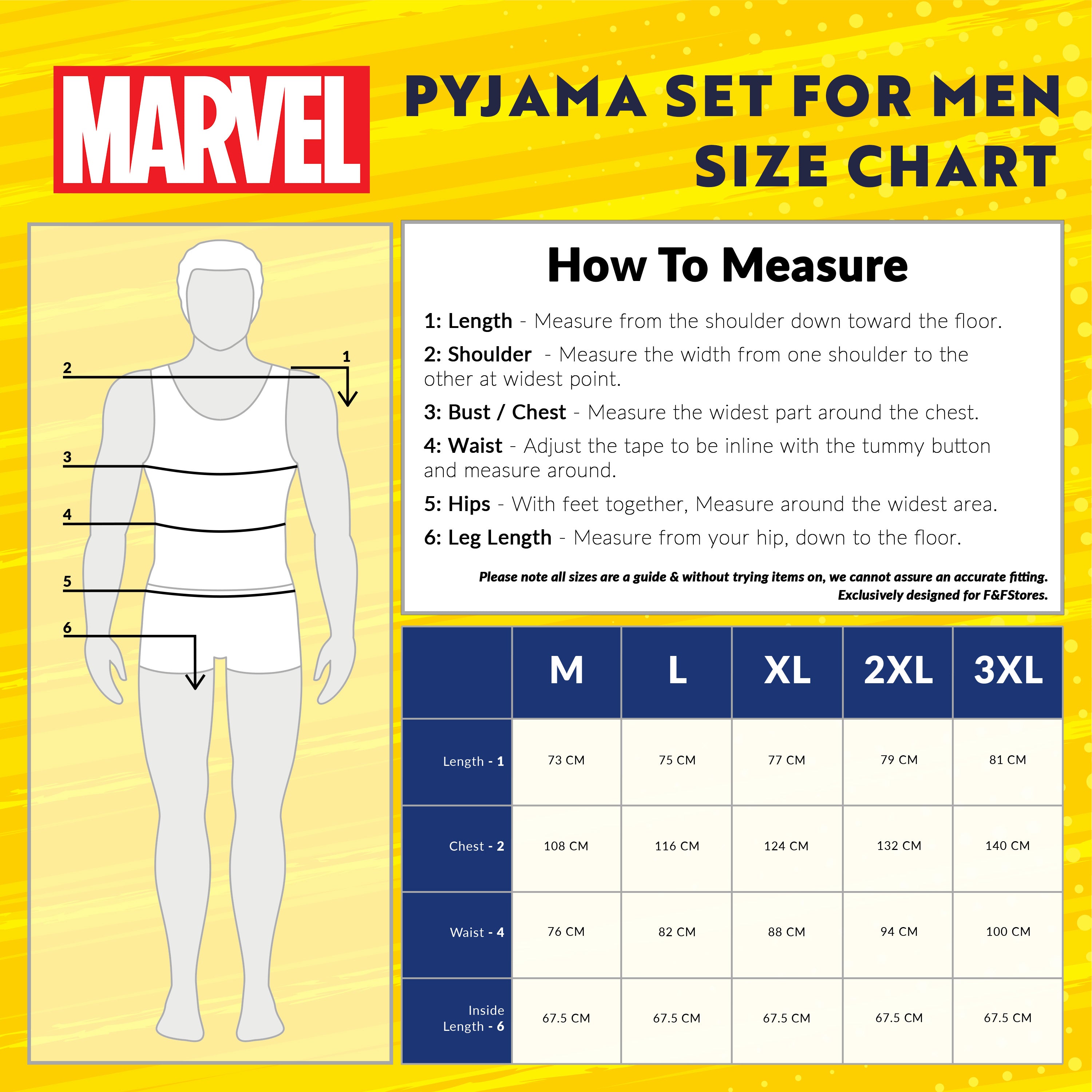 marvel-pyjama-homme-coton-2-pi-ces-t-shirt-pantalon image 6
