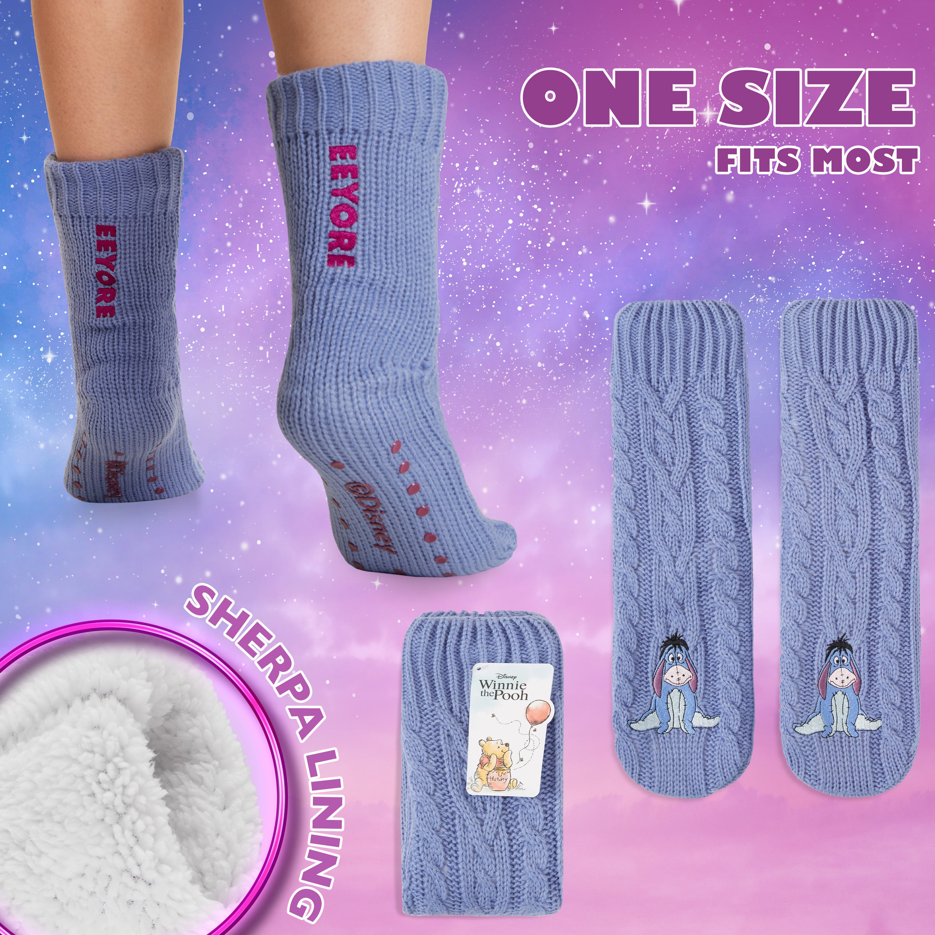 disney-chaussettes-pilou-chaussons-chaudes-ant-xie-ant-2-5-7-5 image 6