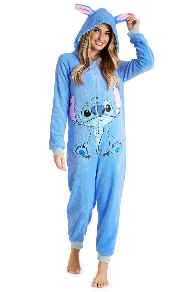 disney-stitch-combinaison-pyjama-polaire-femme-douce image 1