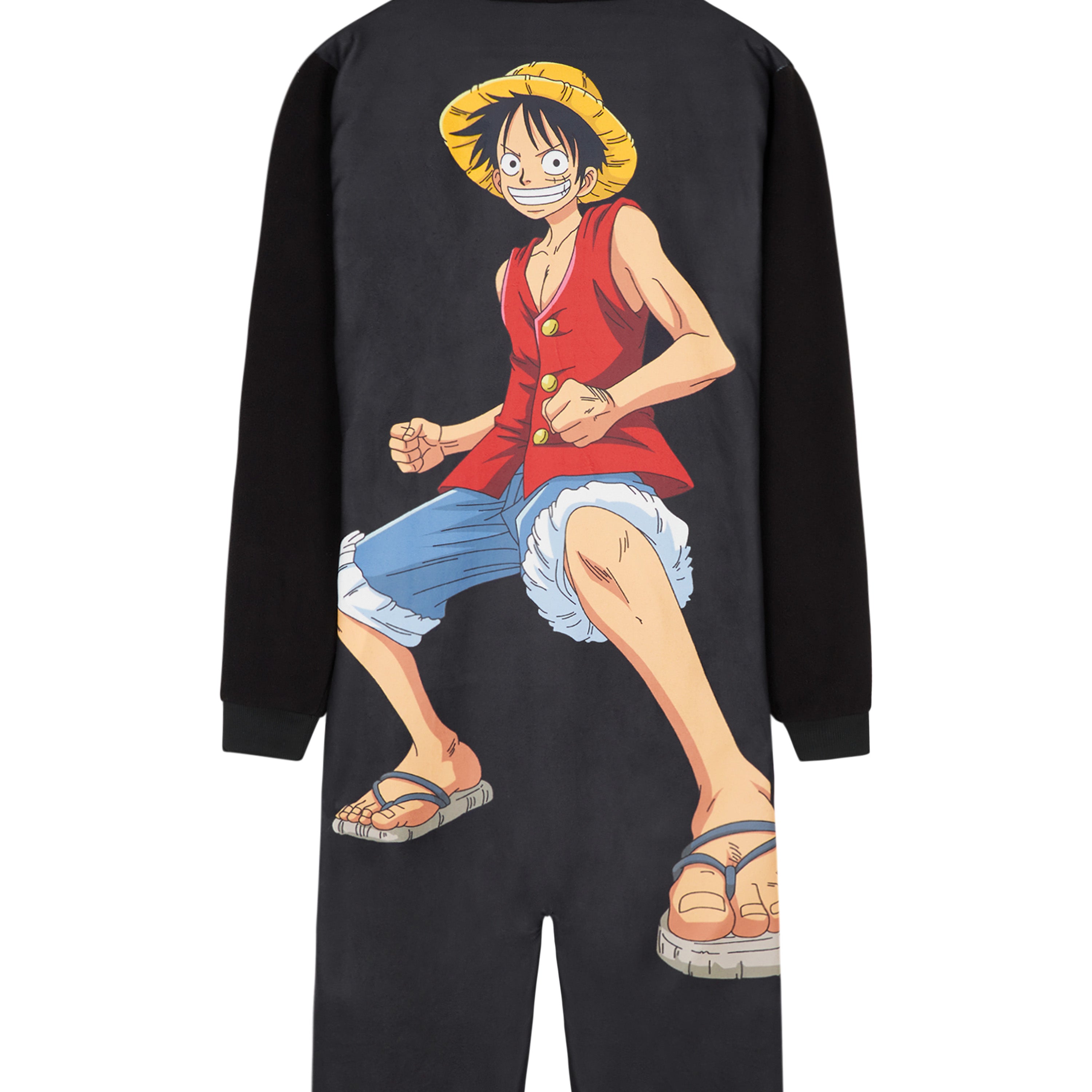 one-piece-combinaison-pyjama-homme-polaire-capuche-taille-l image 3