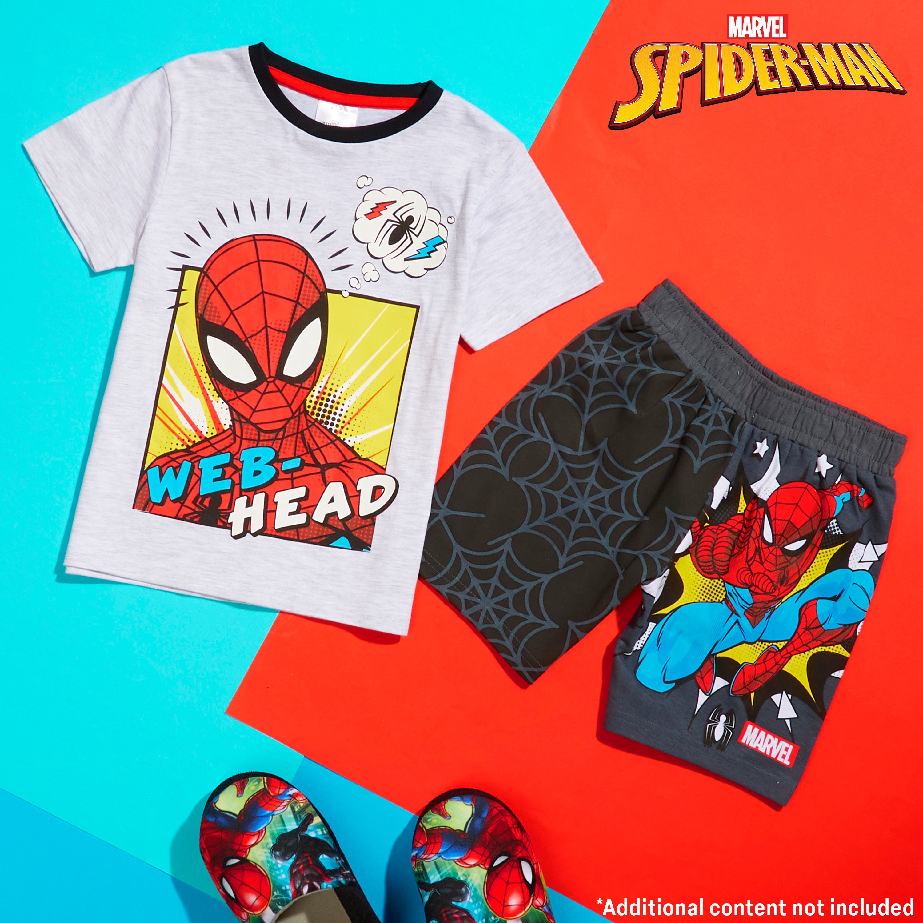 marvel-spiderman-pyjama-court-gar-on-t-respirant image 2