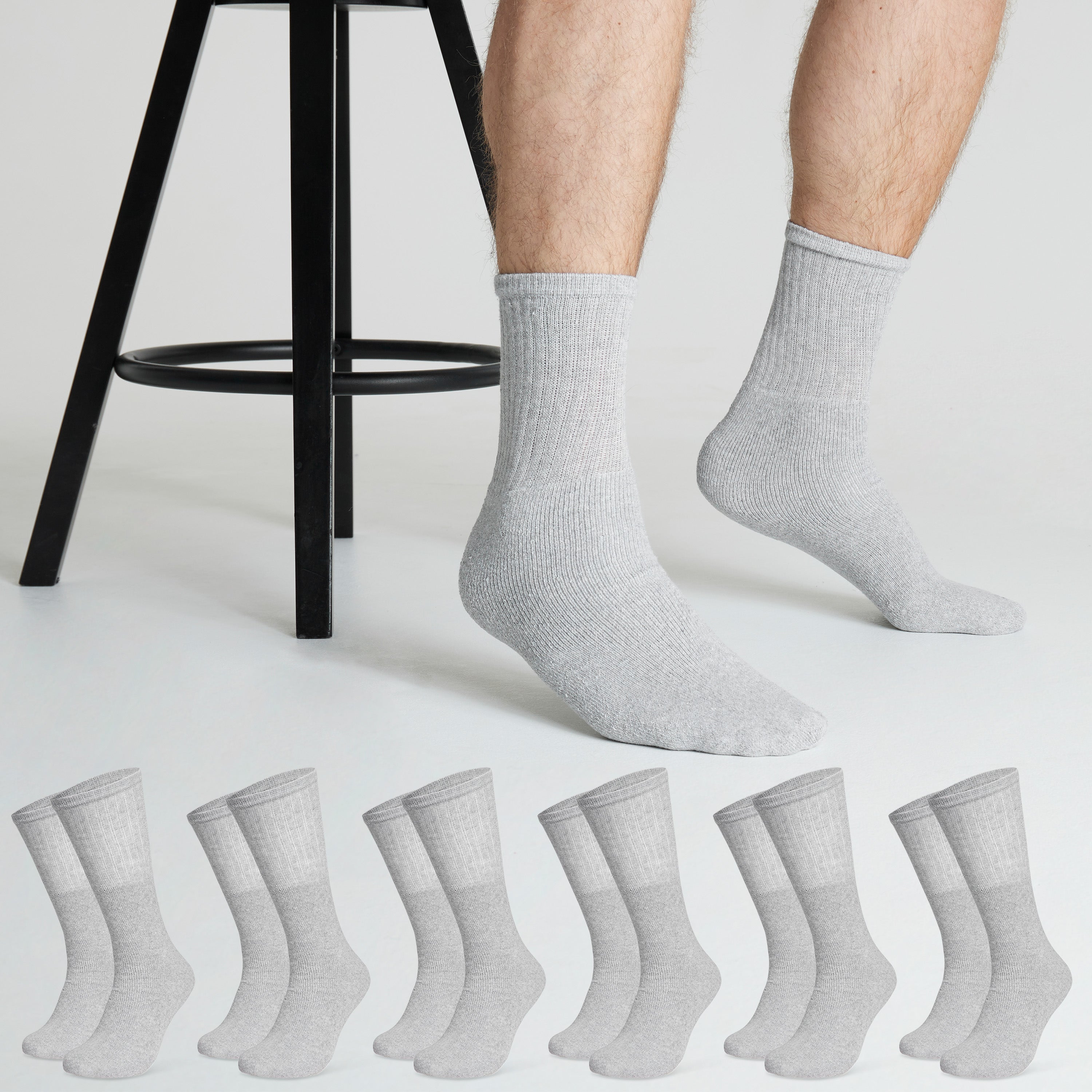citycomfort-chaussettes-homme-coton-lot-de-12 image 3