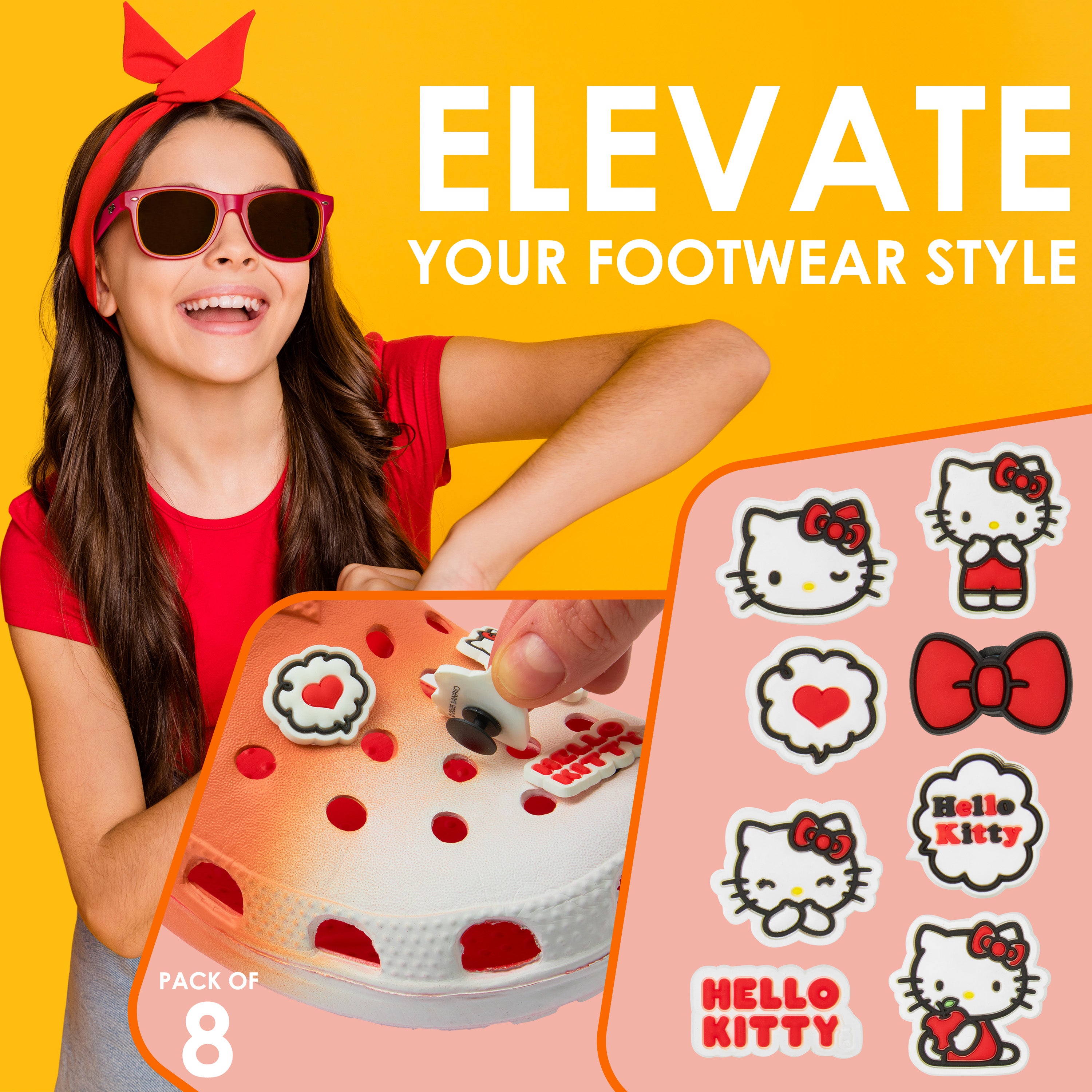 hello-kitty-sabots-femme-ado-breloques-pointure-38 image 4