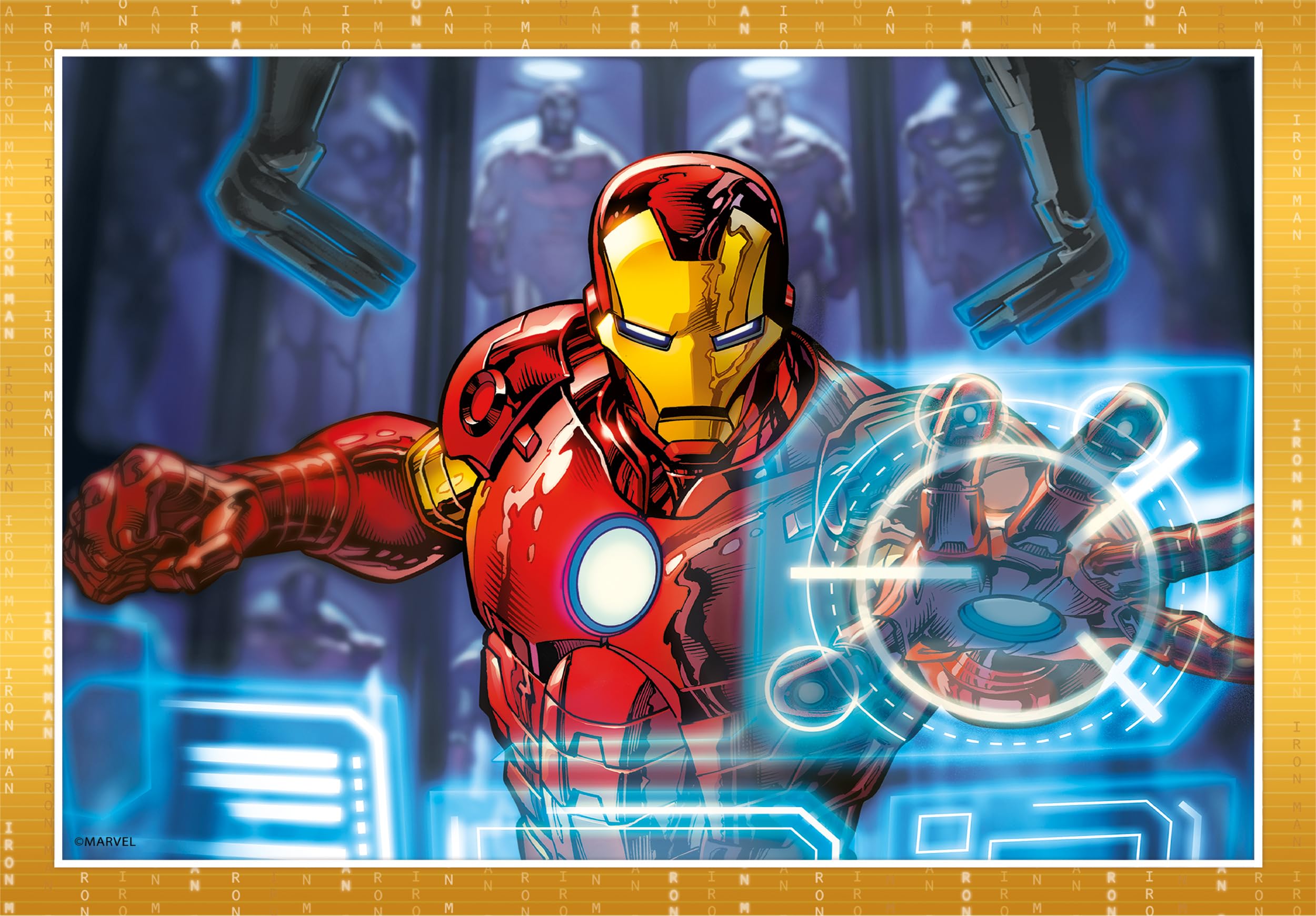 marvel-avengers-puzzle-4-en-1-clementoni-21525-enfant-3-ans image 5