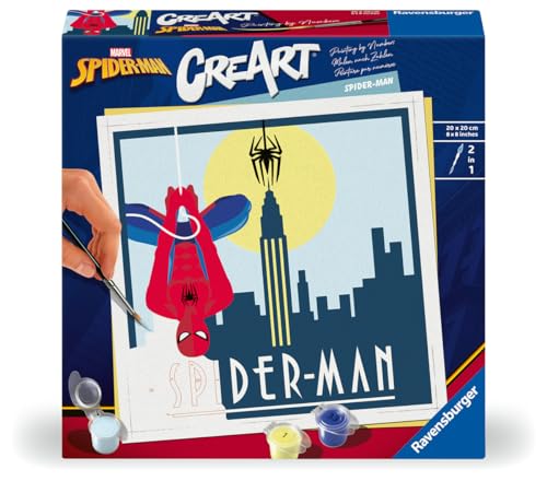 ravensburger-creart-spider-man-peinture-par-num-ros-20x20-23891 image 7