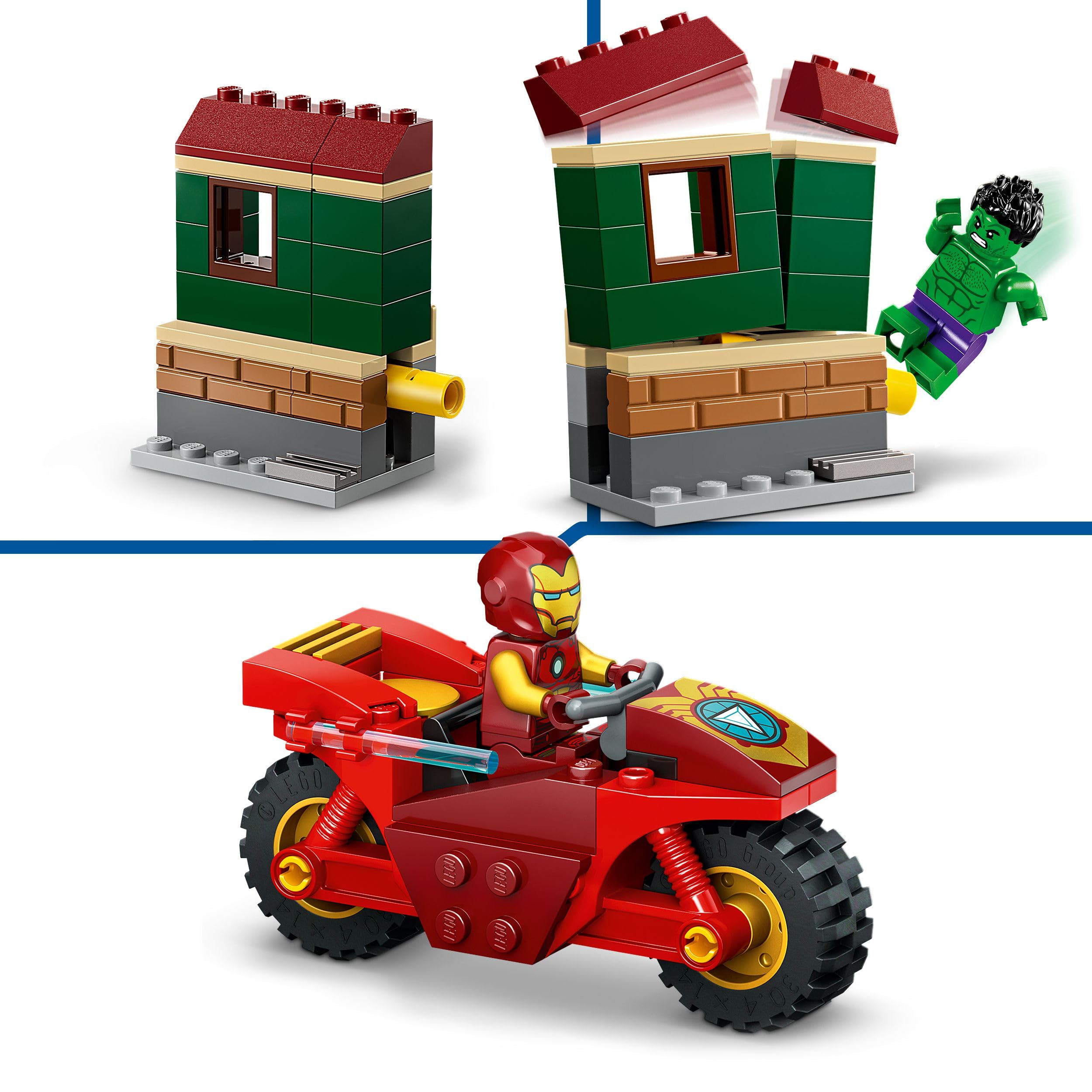 lego-marvel-76287-iron-man-moto-et-hulk-4-ans-68-pi-ces image 3