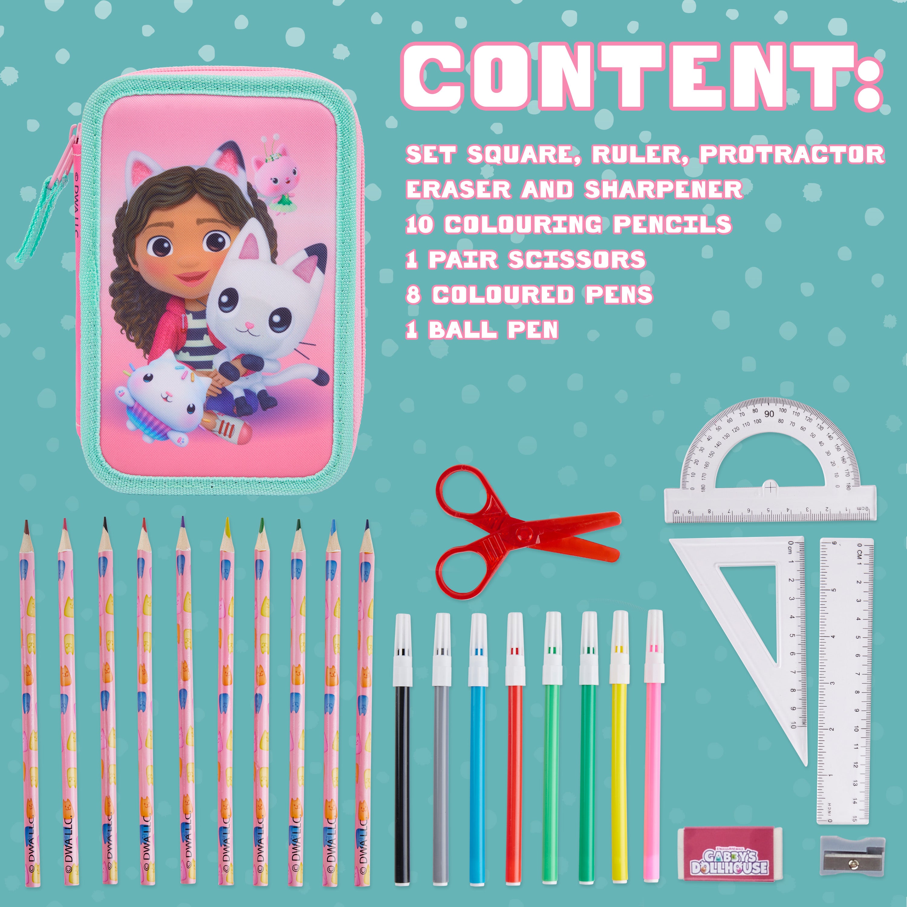 gabby-s-dollhouse-trousse-garnie-fille-crayons-feutres image 6