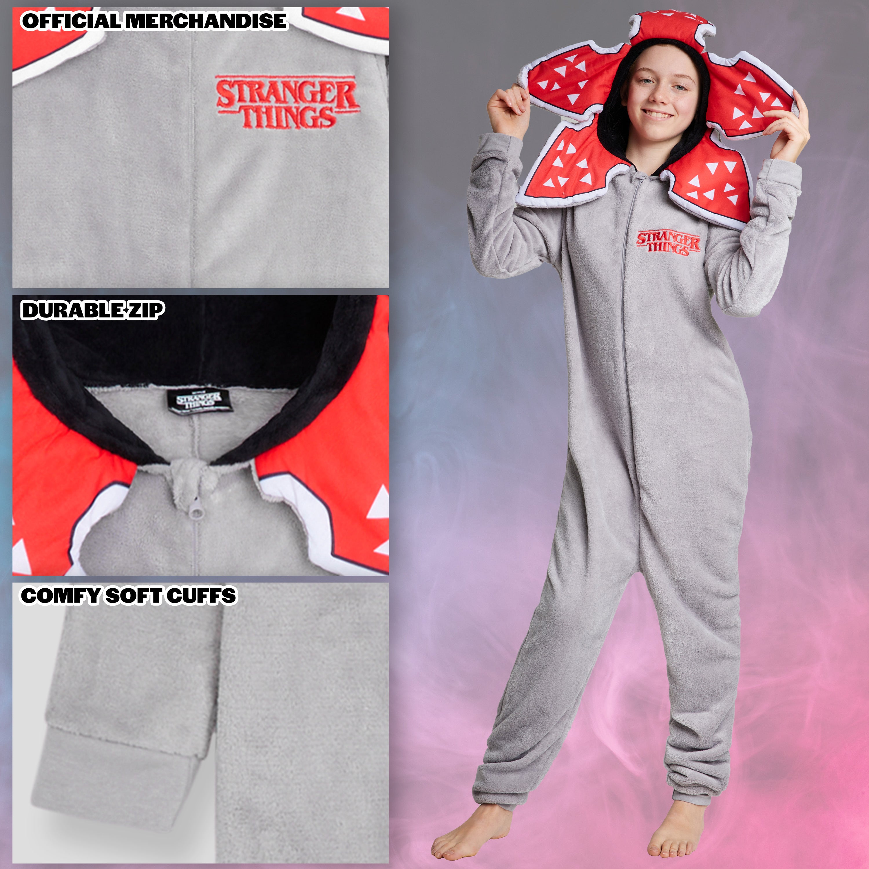 stranger-things-combinaison-pyjama-enfant-polaire-9-15-ans image 5