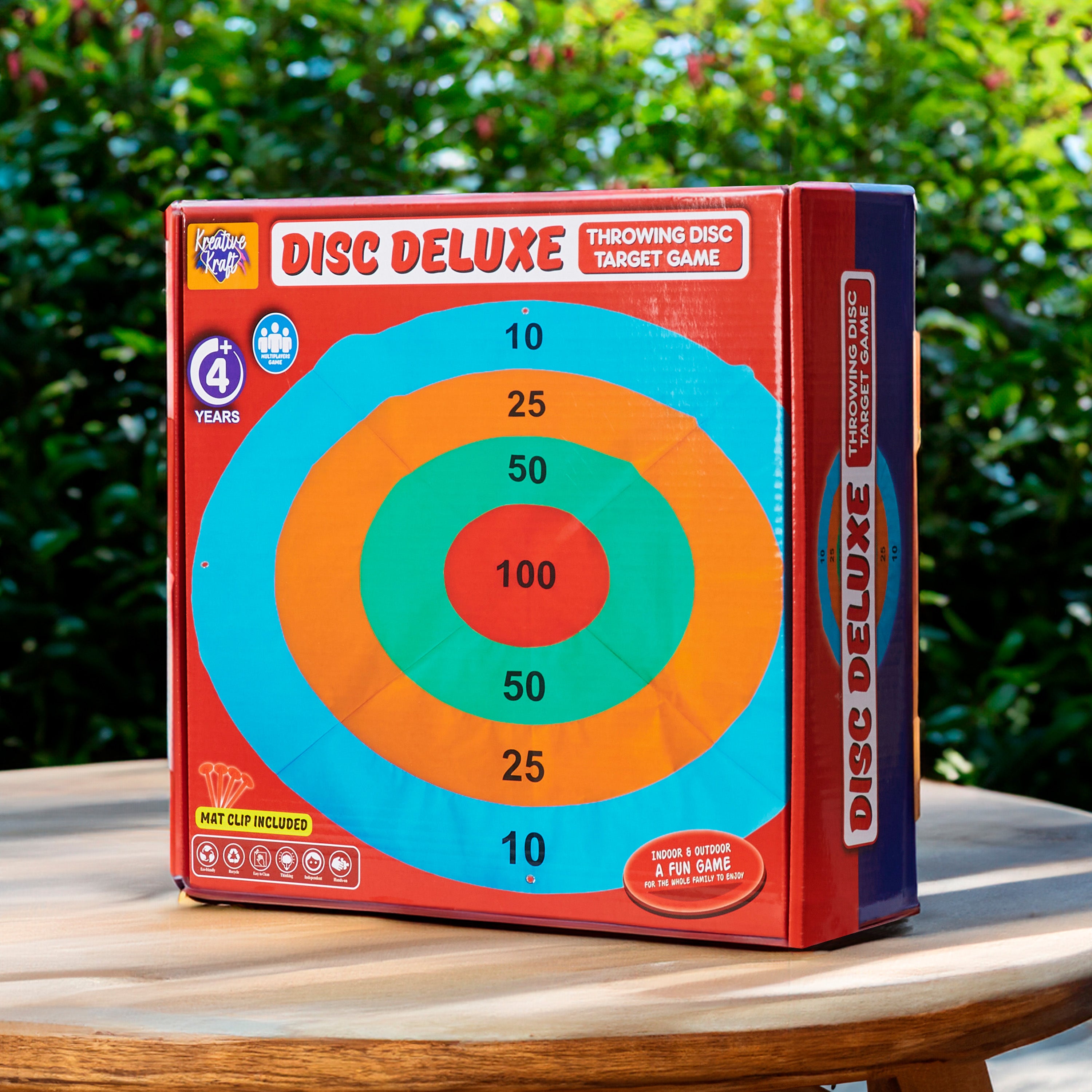 kreativekraft-disc-throwing-jeu-de-cible-disques-jardin image 2