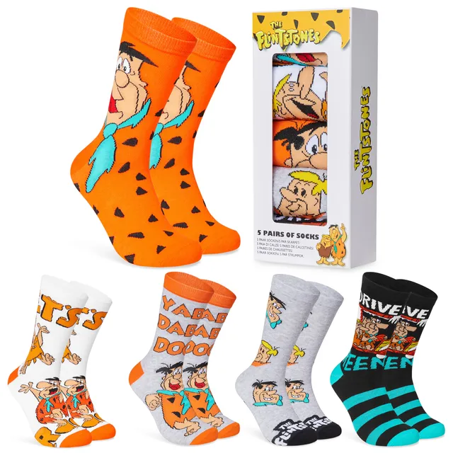 les-pierrafeu-chaussettes-homme-lot-de-5-coton-taille-39-44 image 1