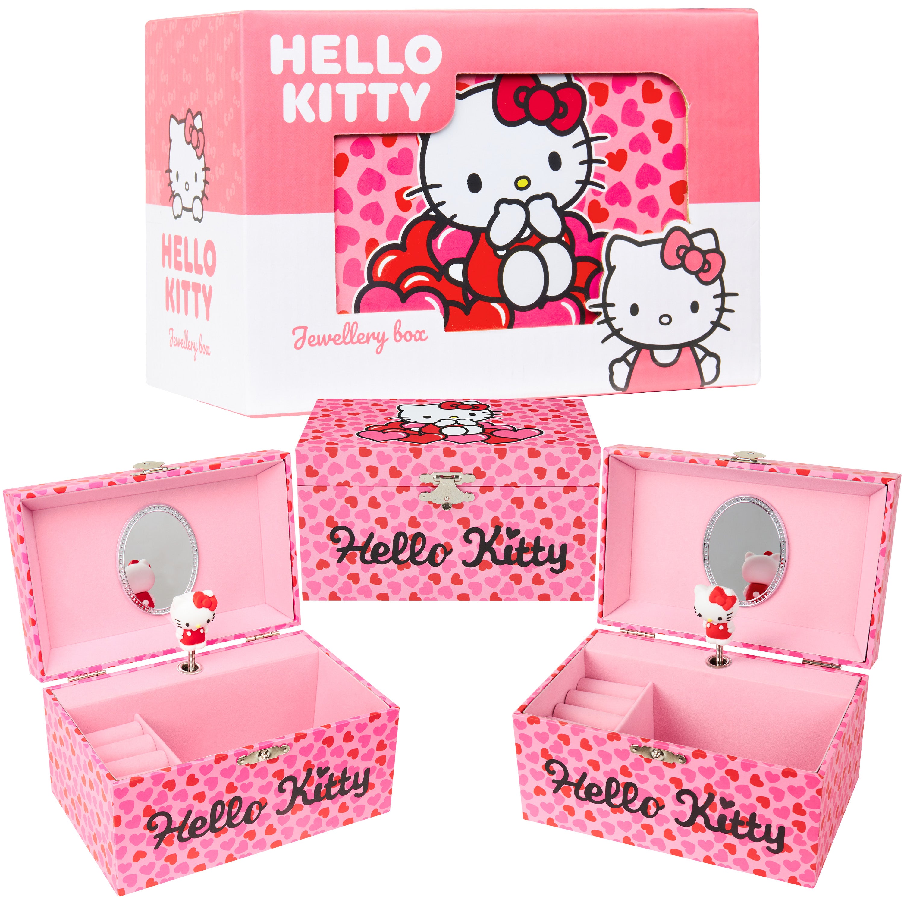 hello-kitty-bo-te-bijoux-musicale-figurine-rangement-bagues image 1