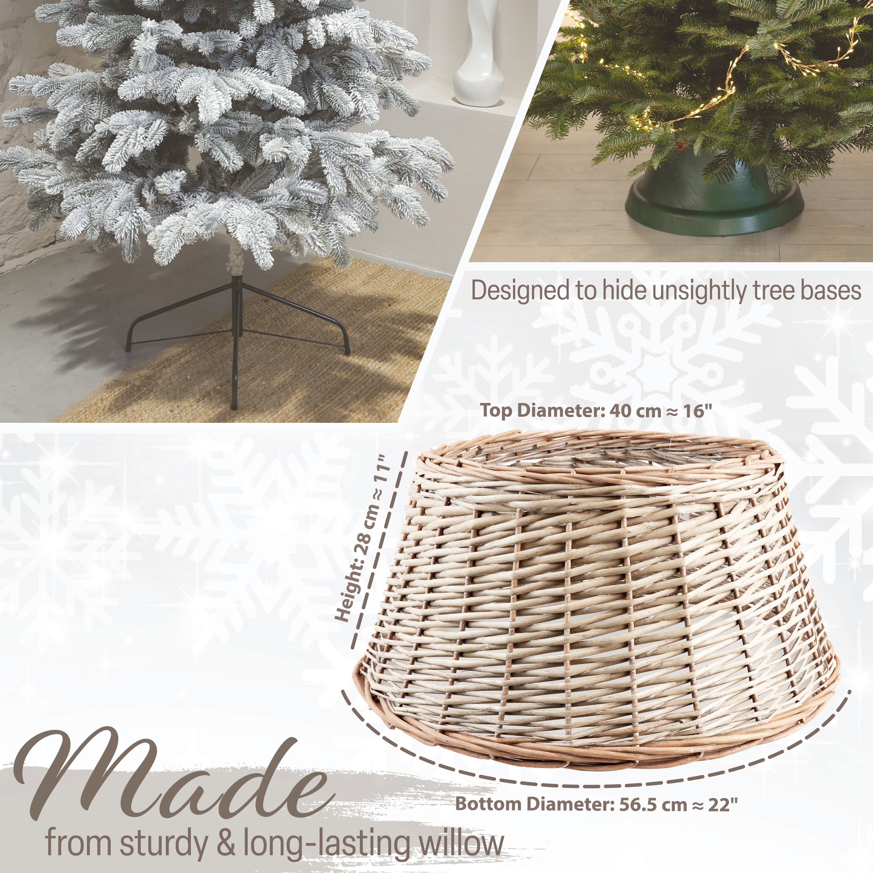 deco-express-jupe-de-sapin-cache-pied-osier-beige-53-cm image 3