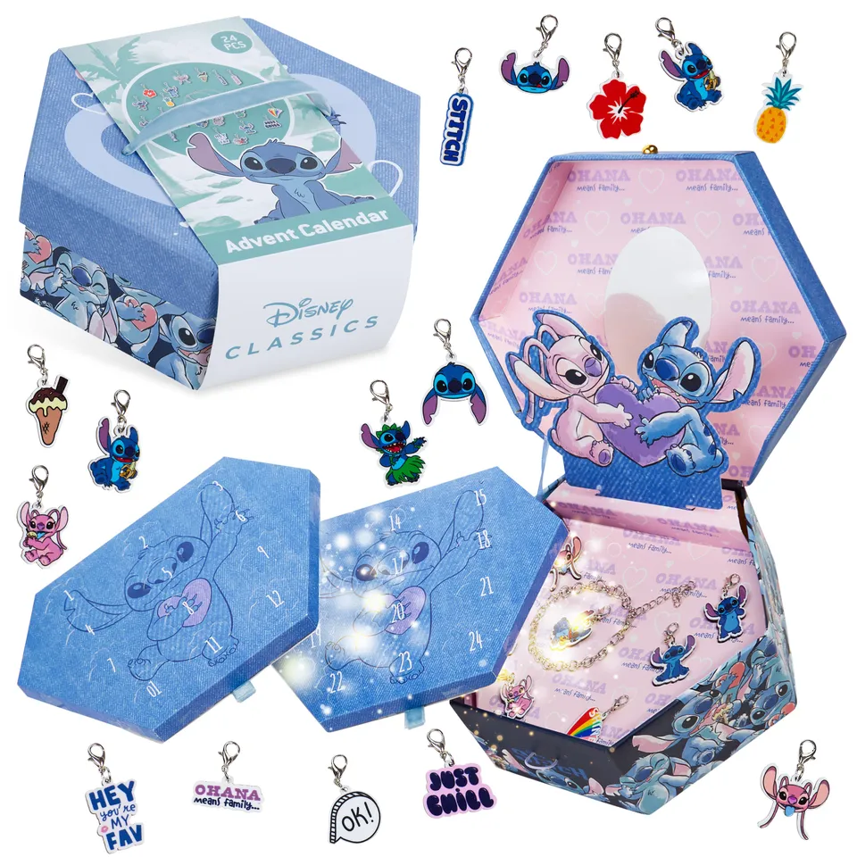 disney-stitch-calendrier-de-l-avent-bijoux-bleu-24-cases image 1