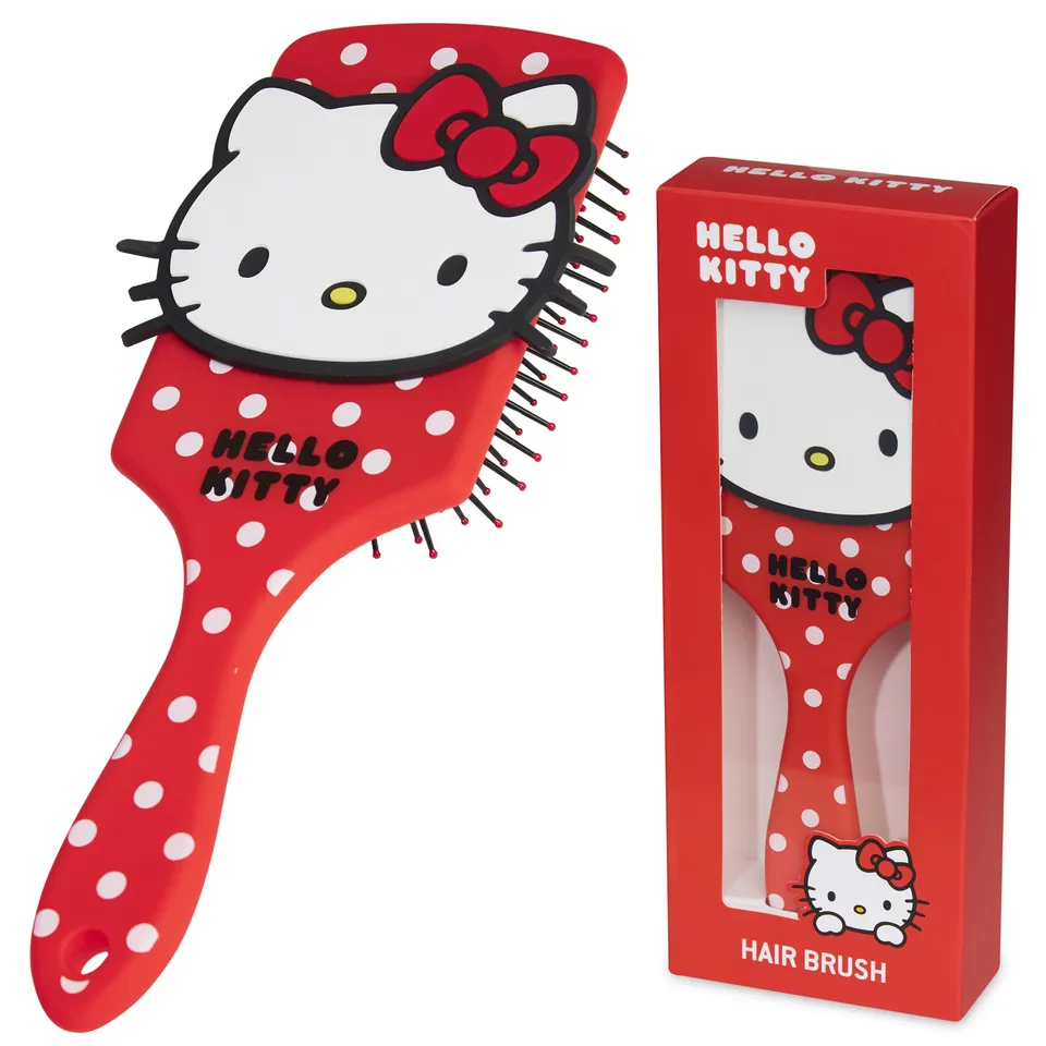 hello-kitty-brosse-d-m-lante-rouge-cheveux-tous-types image 1