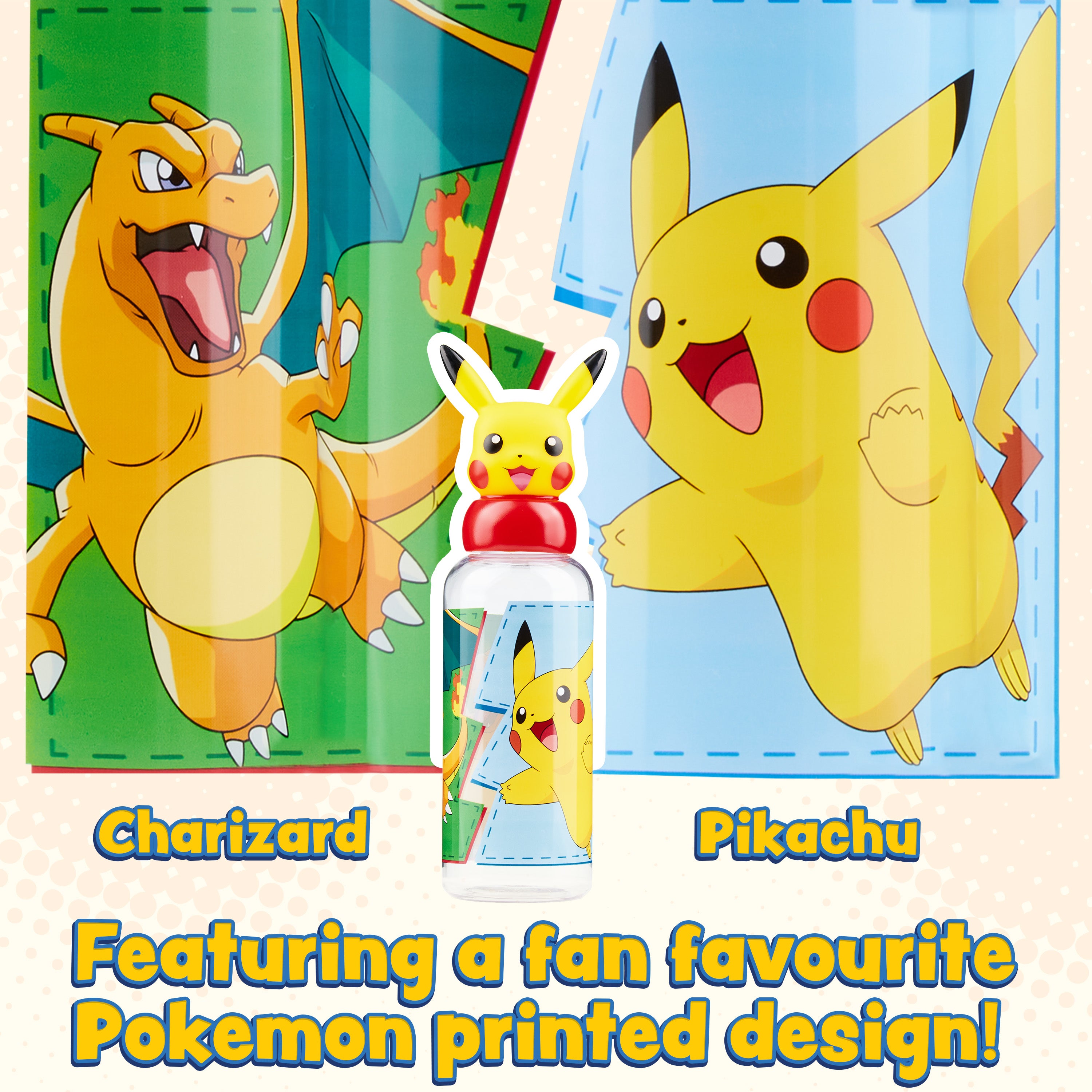 pok-mon-gourde-enfant-560ml-couvercle-3d-pikachu-sans-bpa image 4